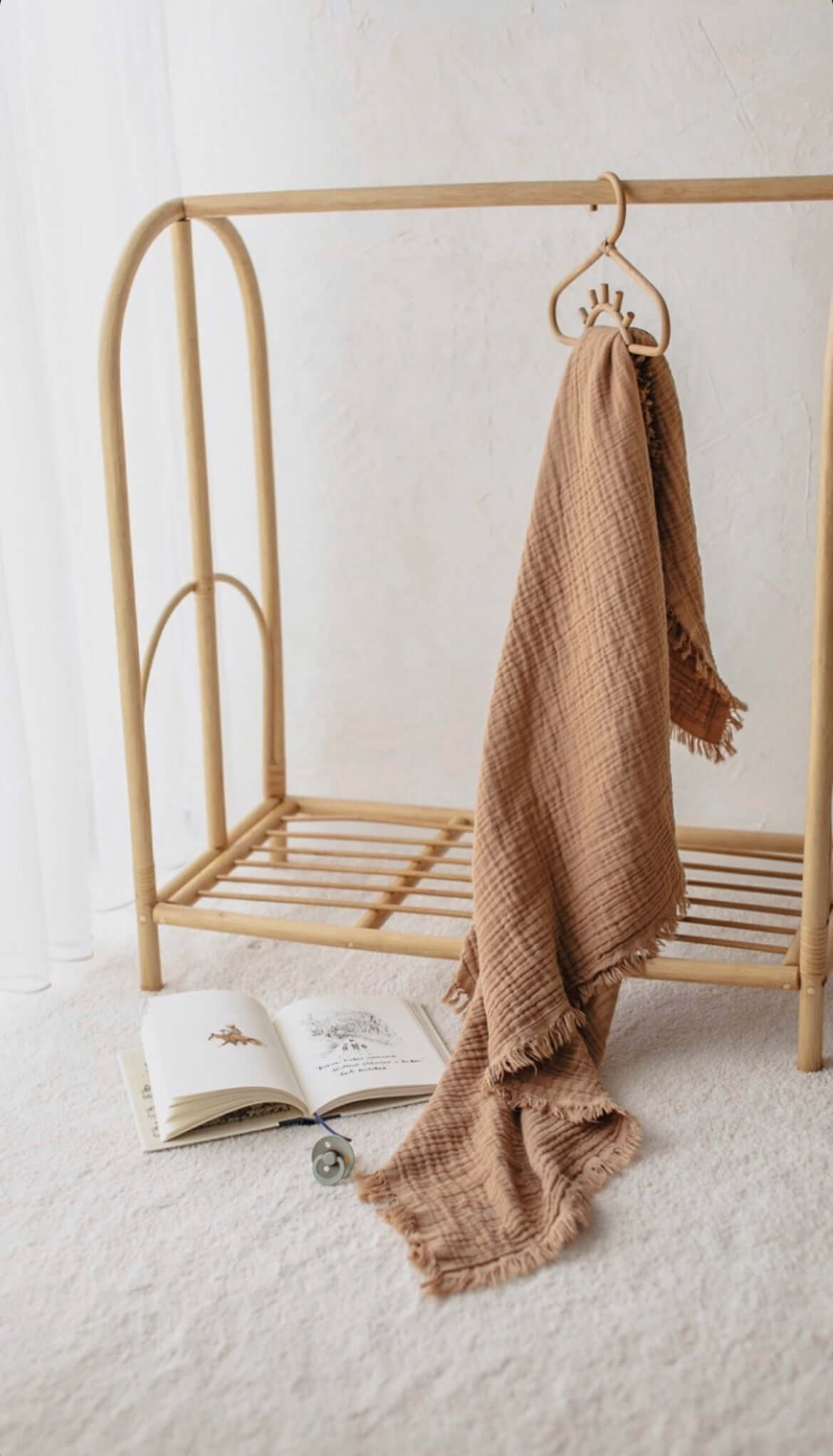 Almond Muslin Blanket
