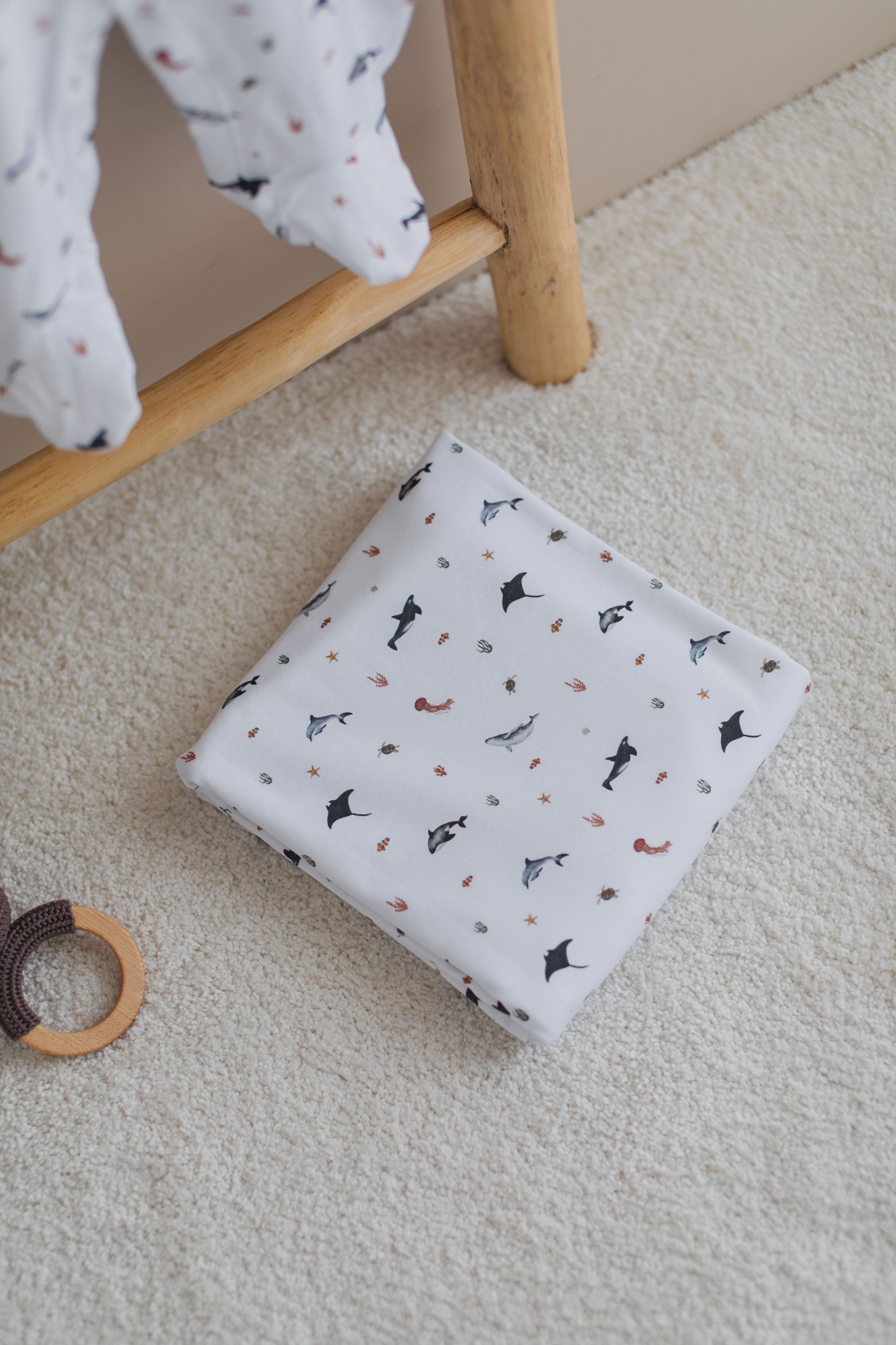 Ocean Newborn Hospital Gift Set