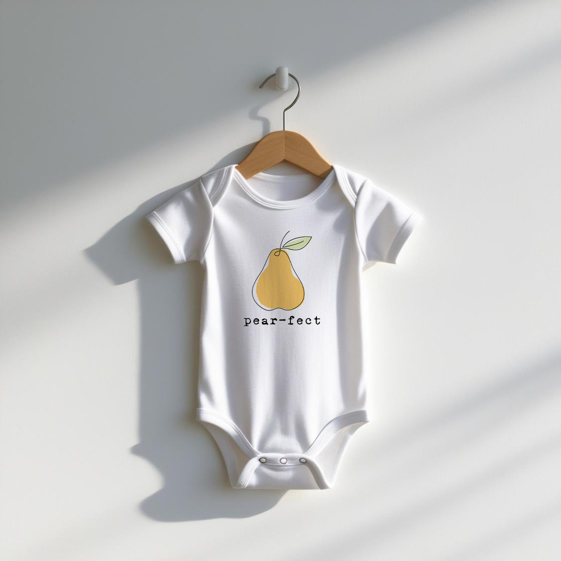 "Pear-fect" Baby Bodysuit