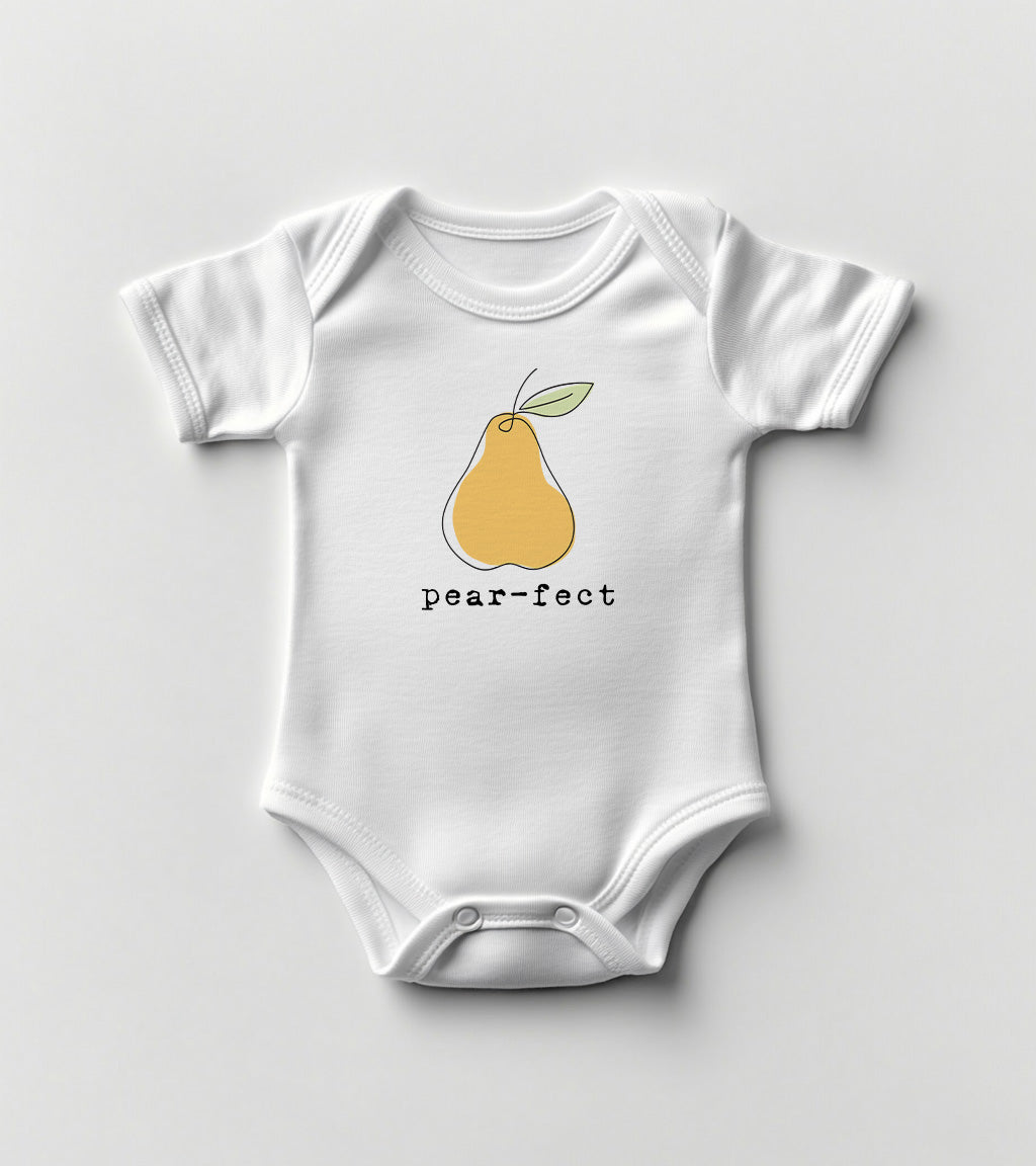 "Pear-fect" Baby Bodysuit