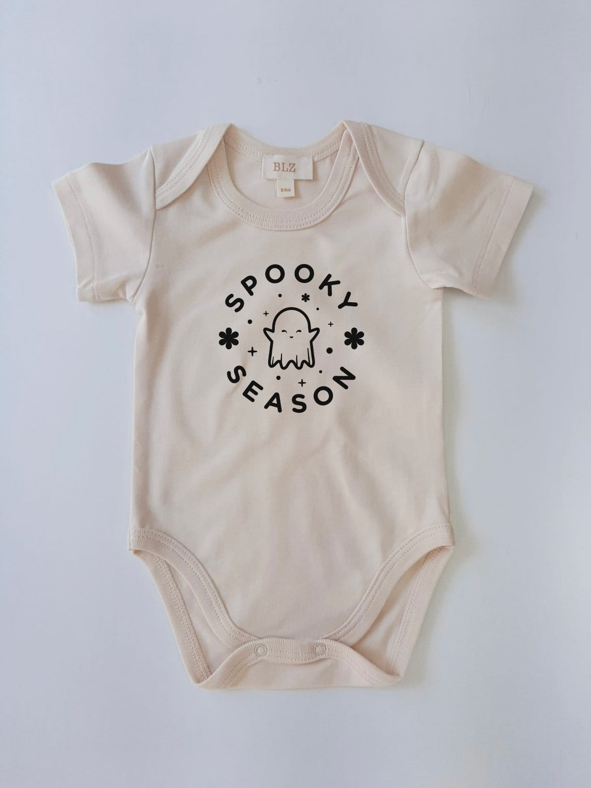 Beige Spooky Ghost Bodysuit