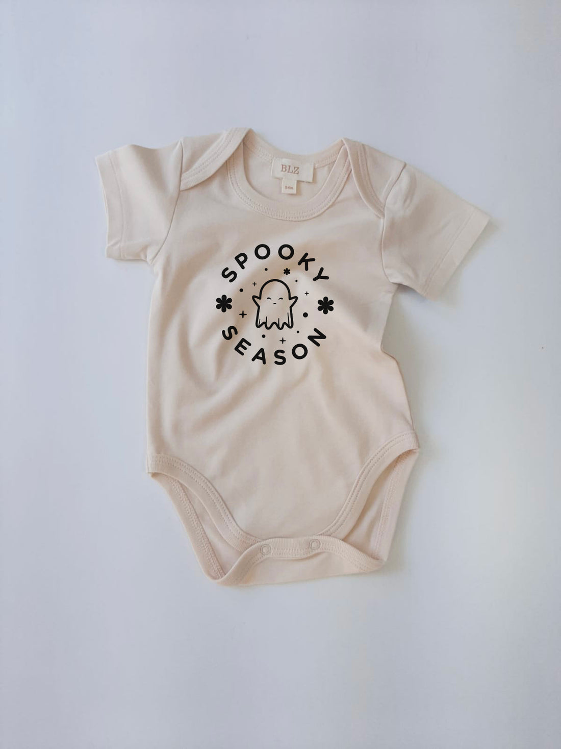 Beige Spooky Ghost Bodysuit