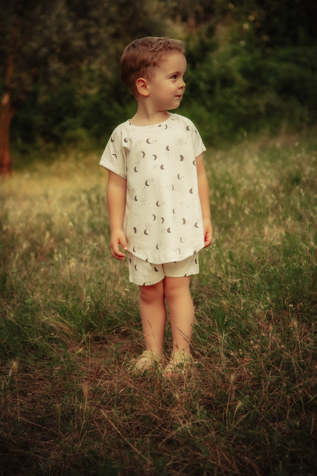 Moon Design Tee & Short Set - Blzandco