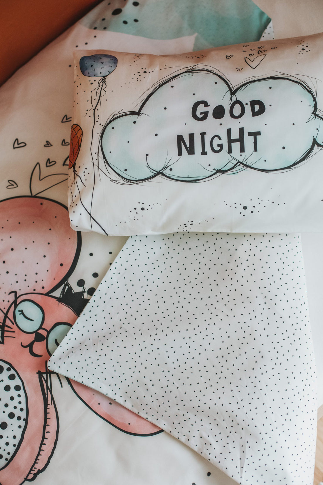 Little Mouse Duvet Cover and Pillow Case - Blzandco