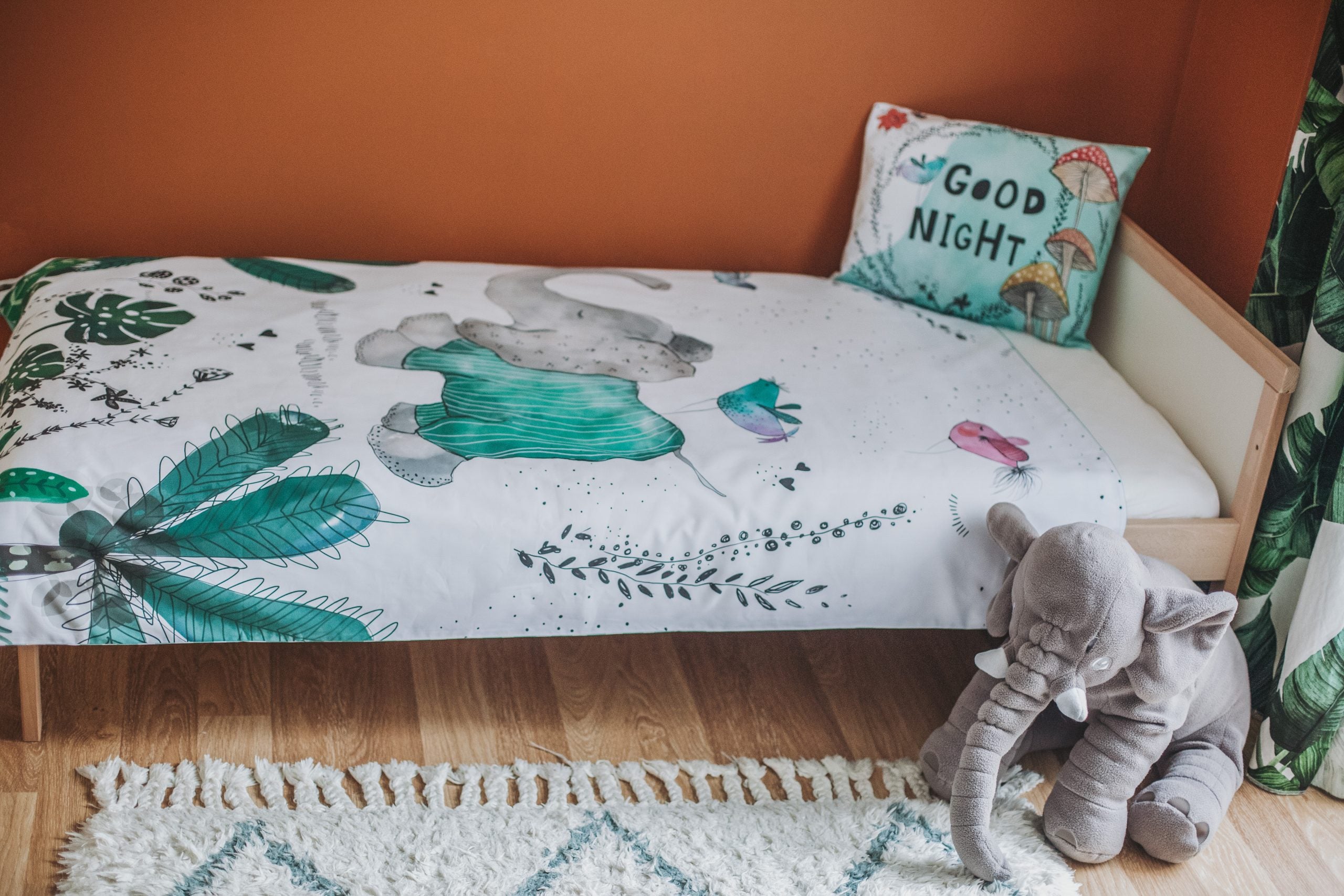 Elephant Duvet Cover and Pillow Case - Blzandco