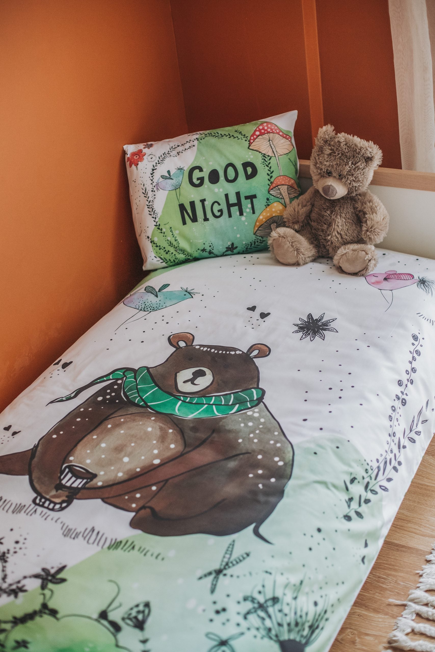 Big Bear Duvet Cover and Pillow Case - Blzandco