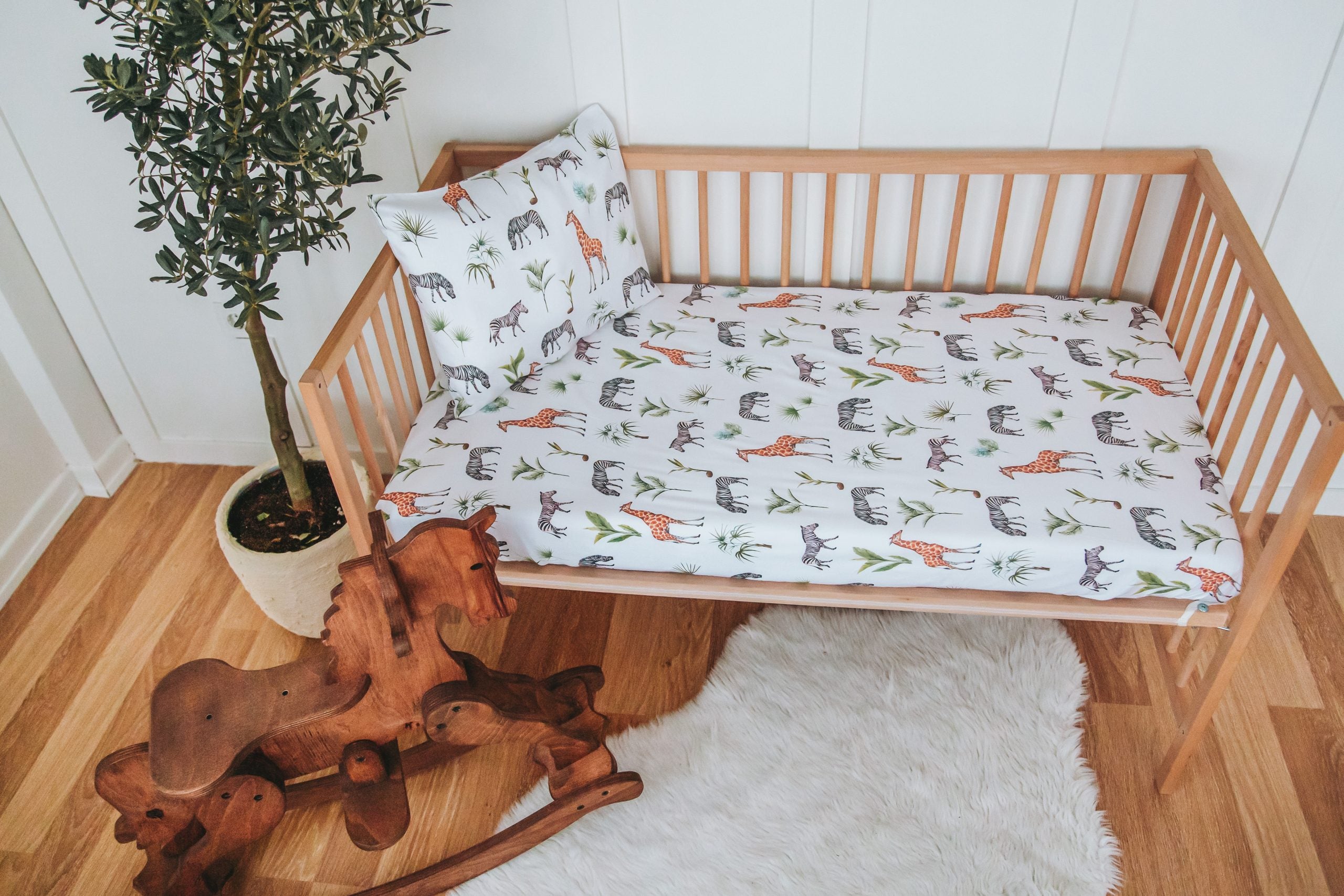 Safari Crib Sheet - Blzandco
