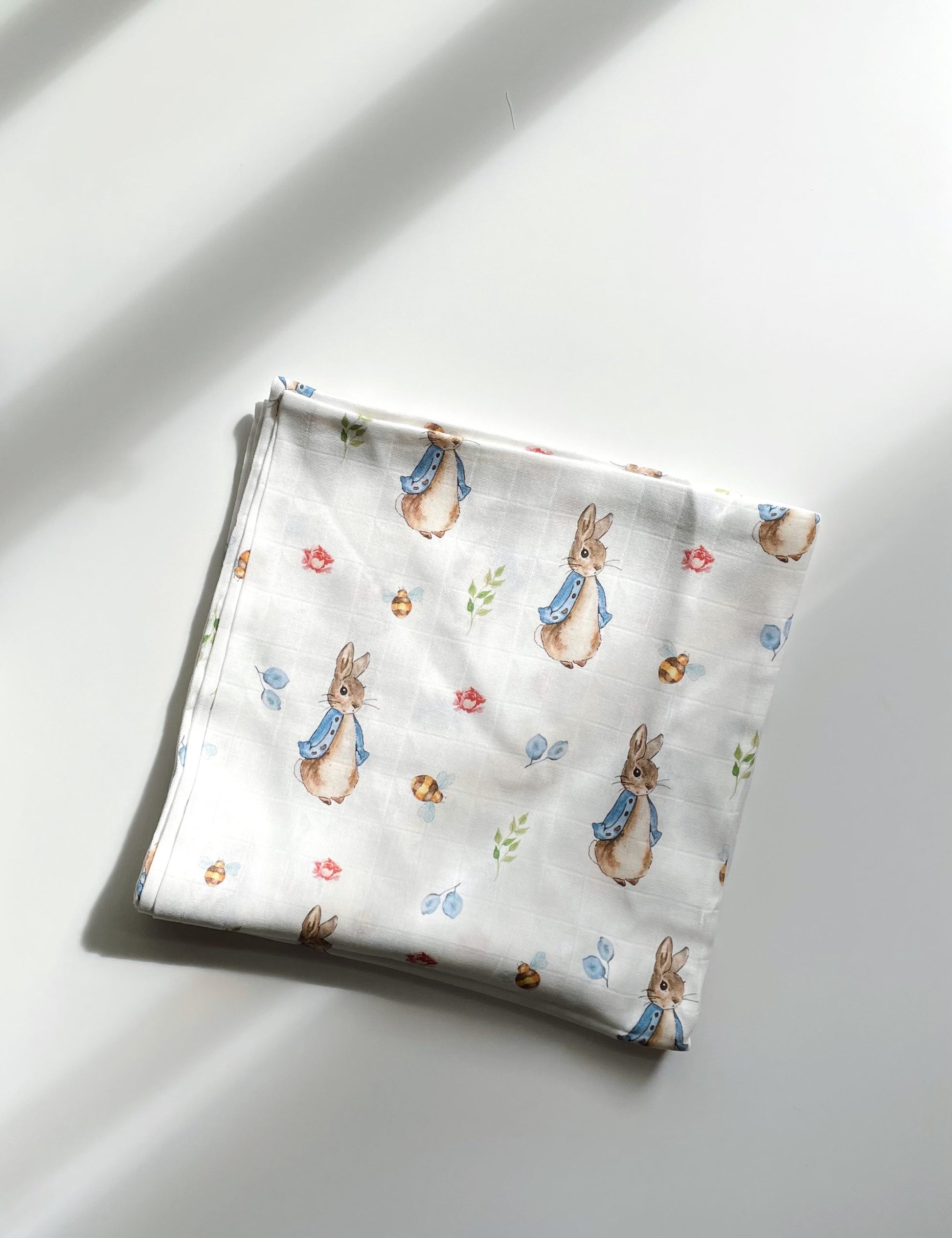 Peter Rabbit Muslin Swaddle - Blzandco