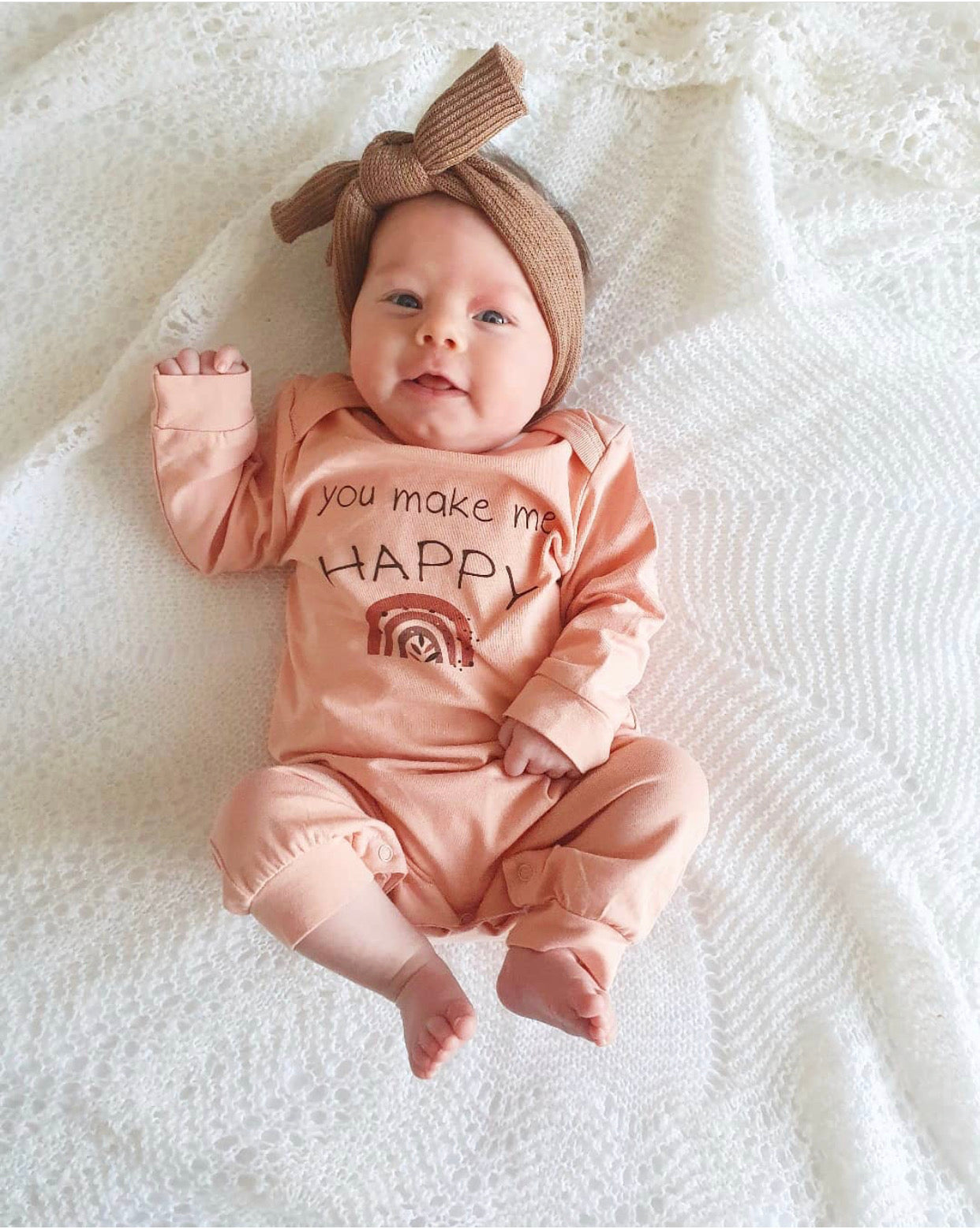 Make Me Happy Pink Overall - Blzandco