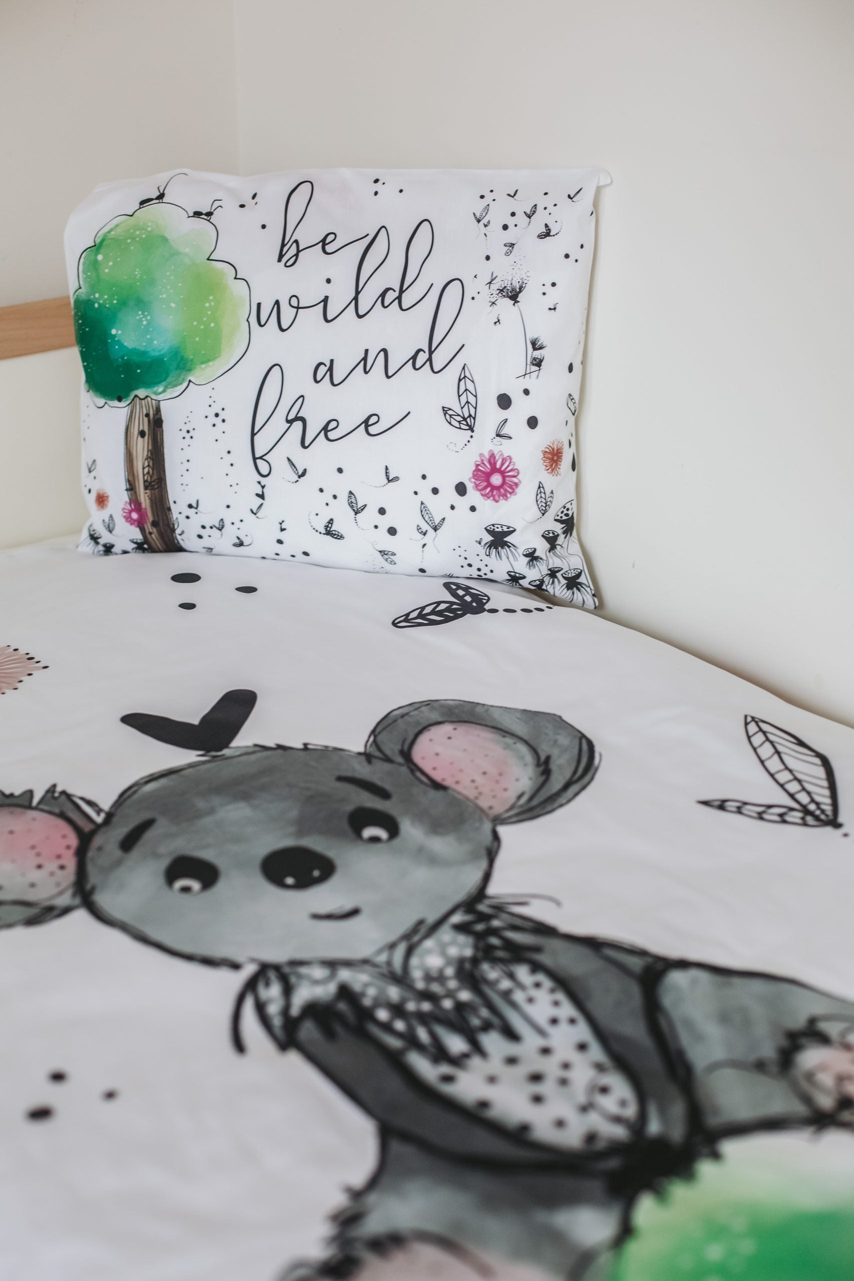 Koala Duvet Cover and Pillow Case - Blzandco