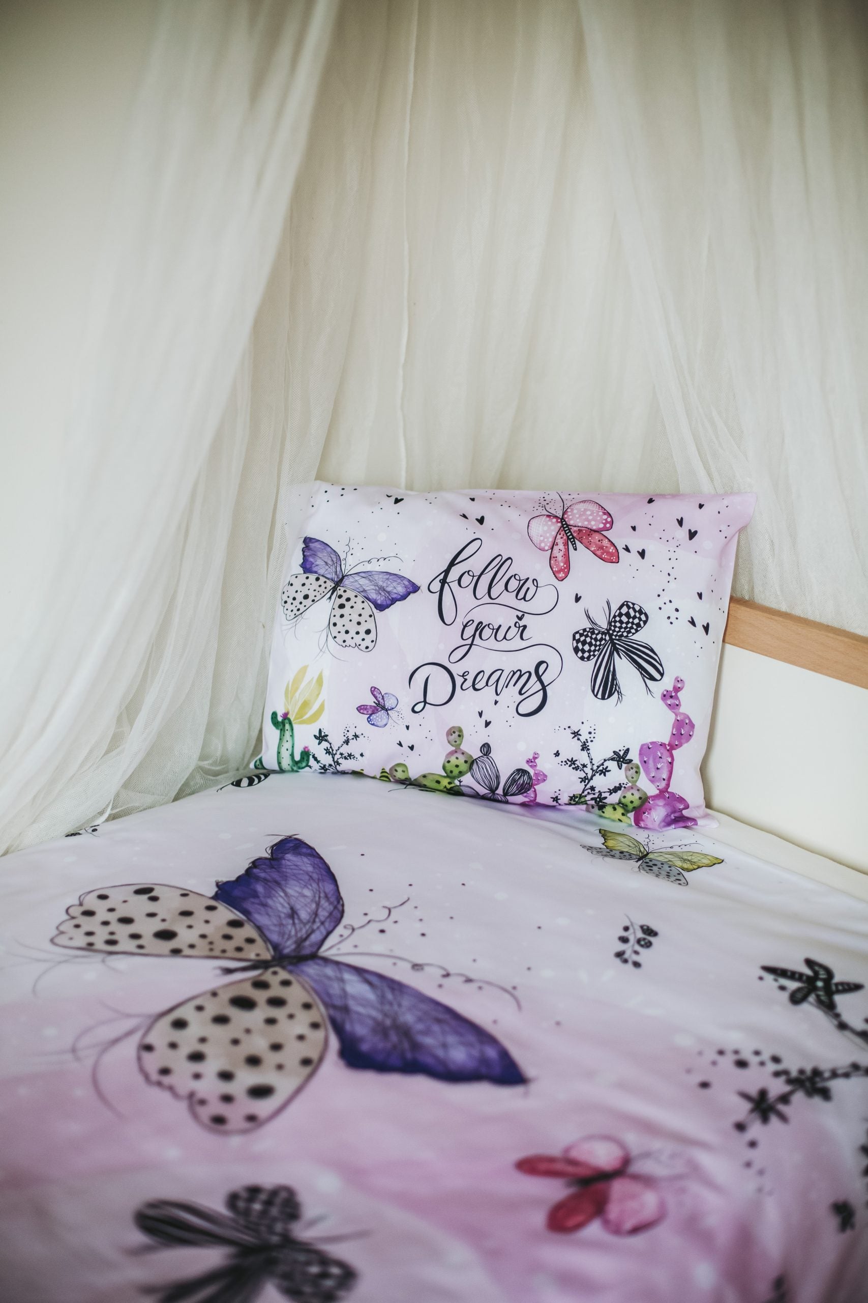 Butterfly Duvet Cover and Pillow Case - Blzandco