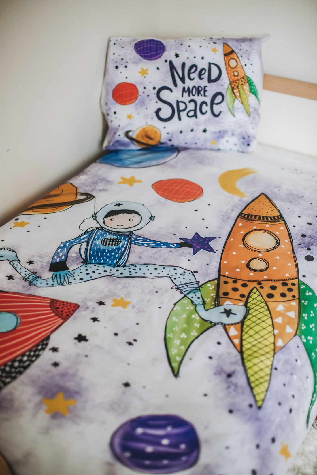More Space Duvet Cover and Pillow Case - Blzandco