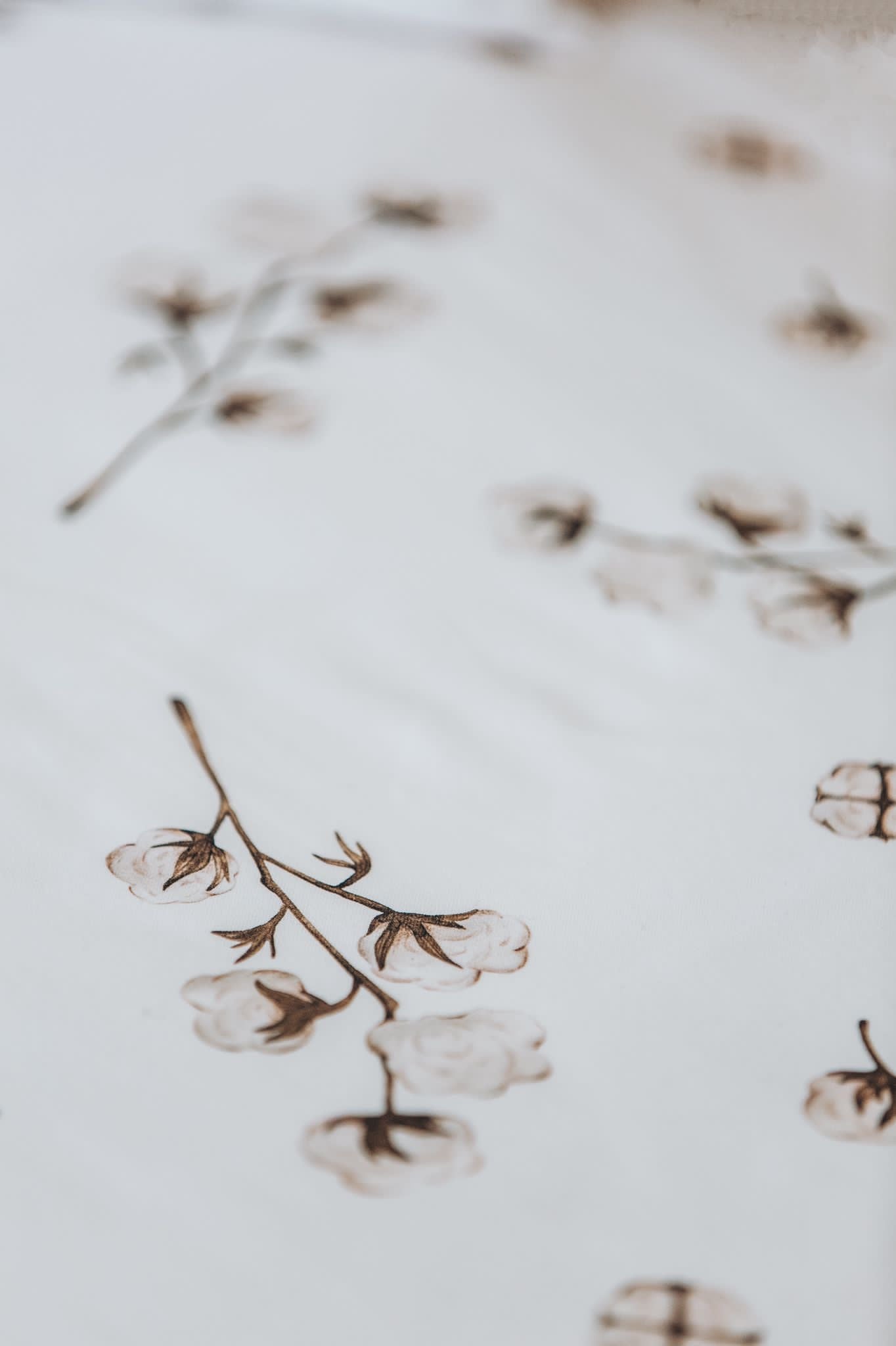 Cotton Flower Crib Sheet - Blzandco