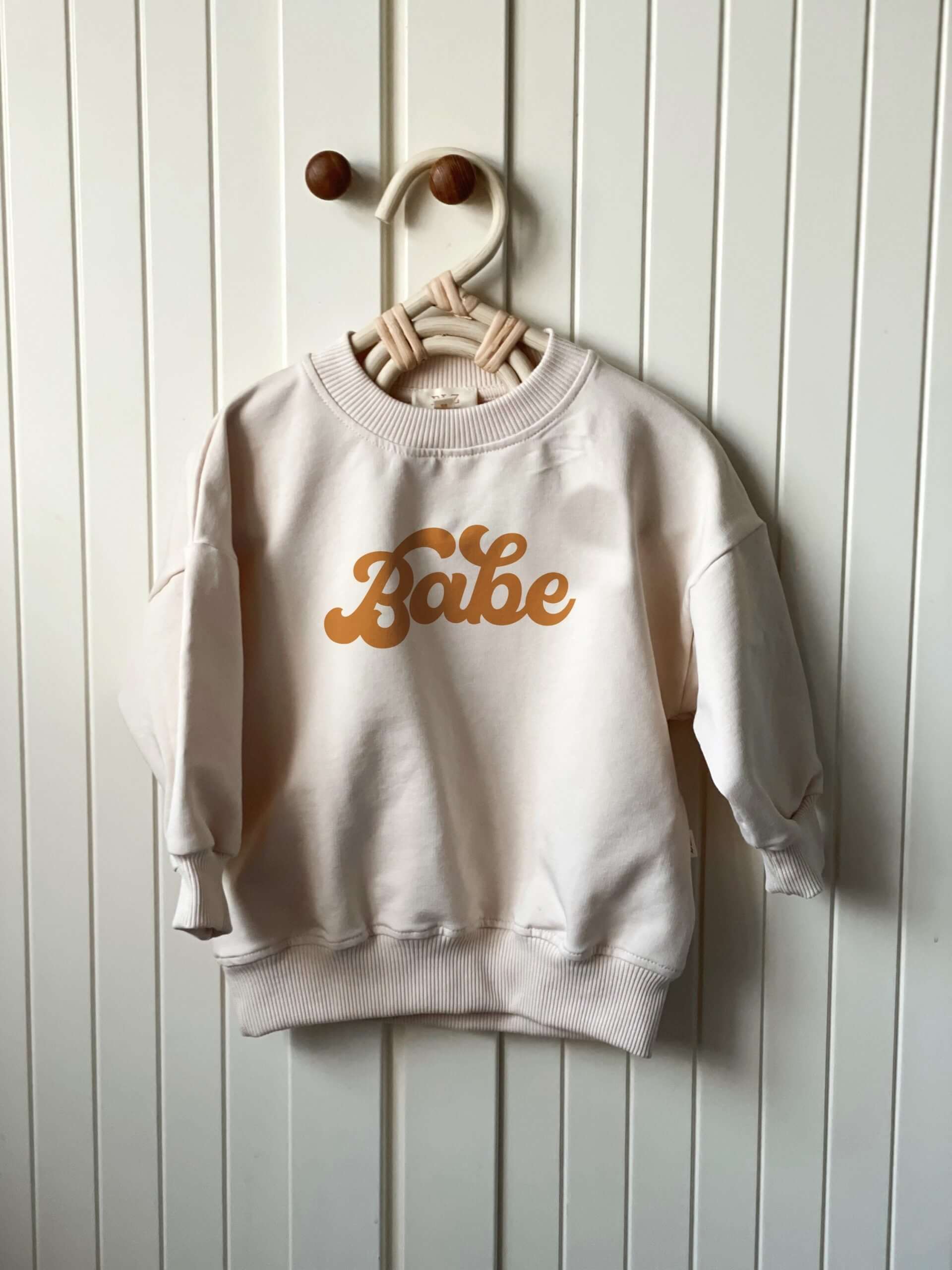 Babe Beige Sweat - Blzandco
