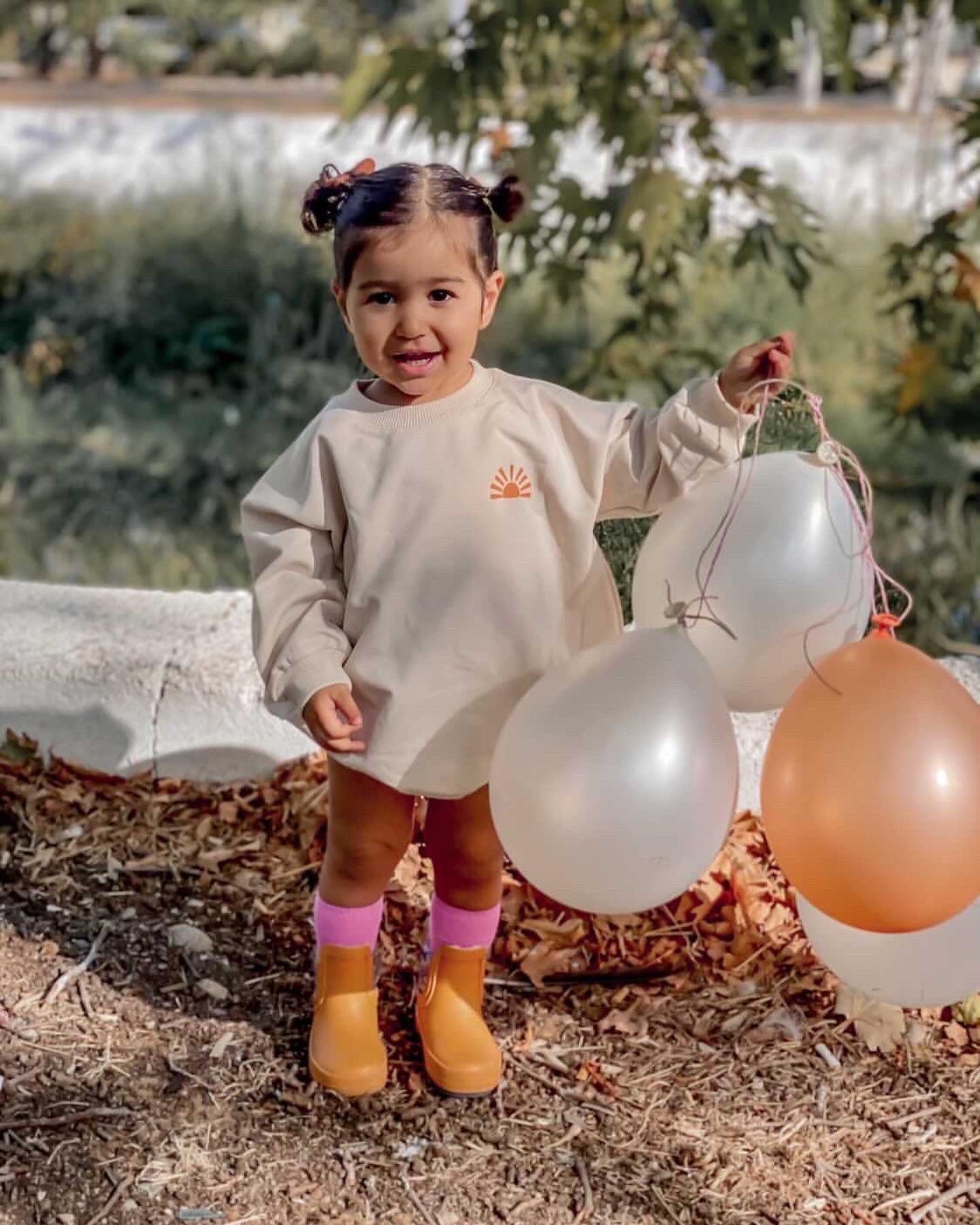 Beige ‘Here Comes The Sun’ Romper - Blzandco