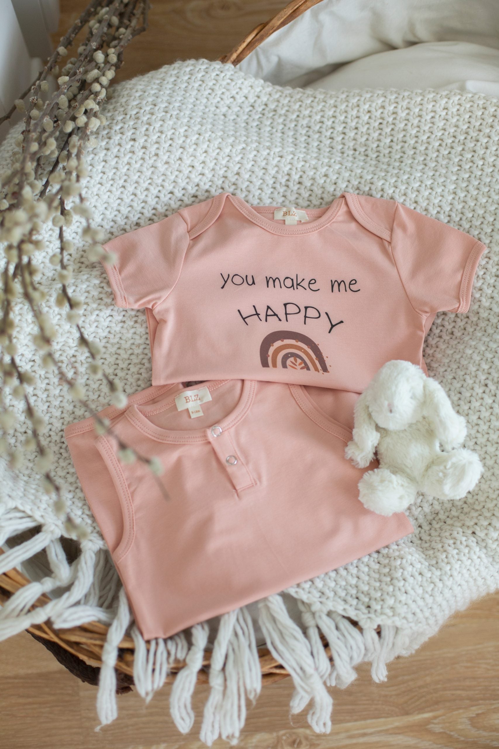 Pink Color 2 Pieces Set Summer Short Overall - Blzandco