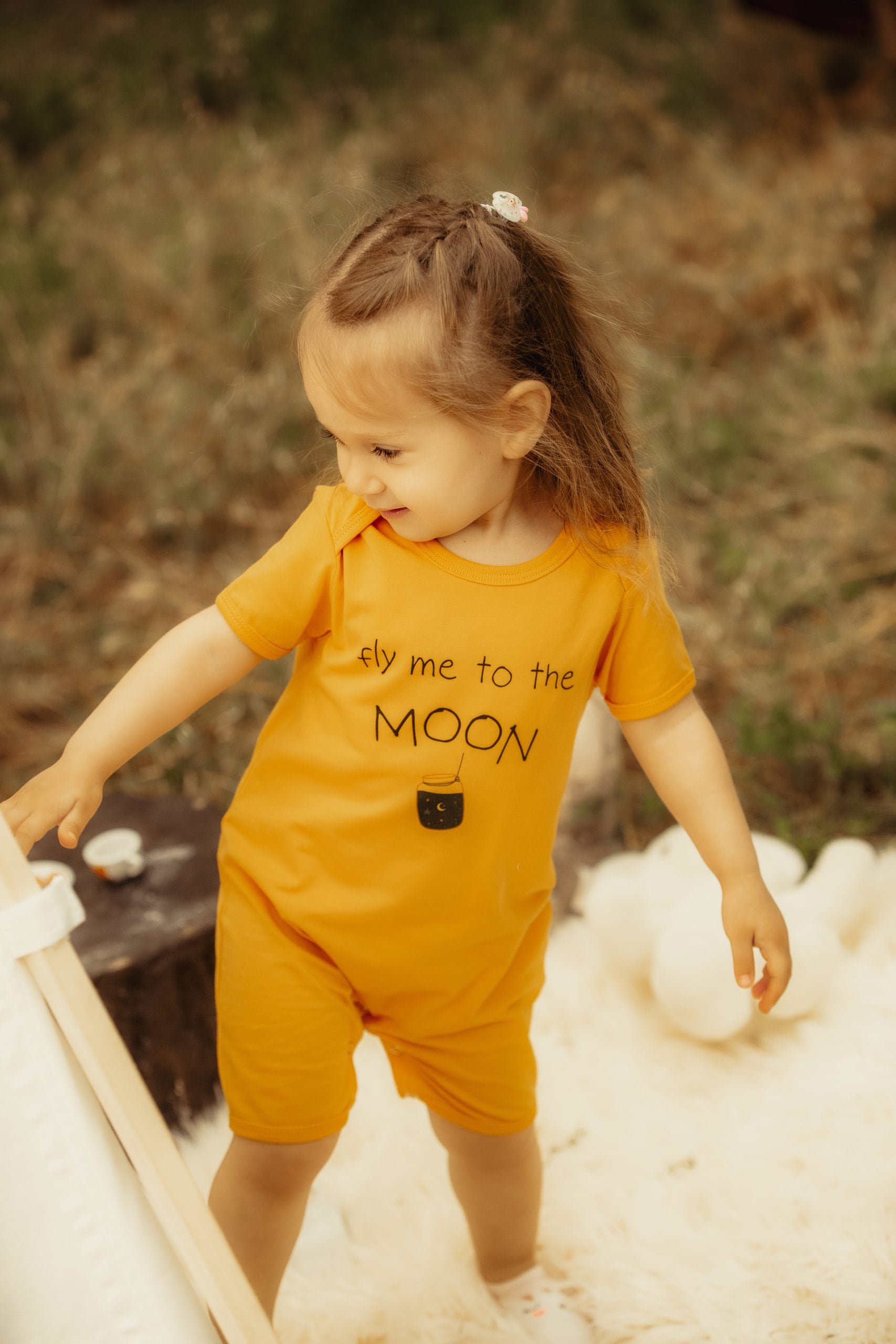 Yellow Color 2 Pieces Set Summer Short Overall - Blzandco
