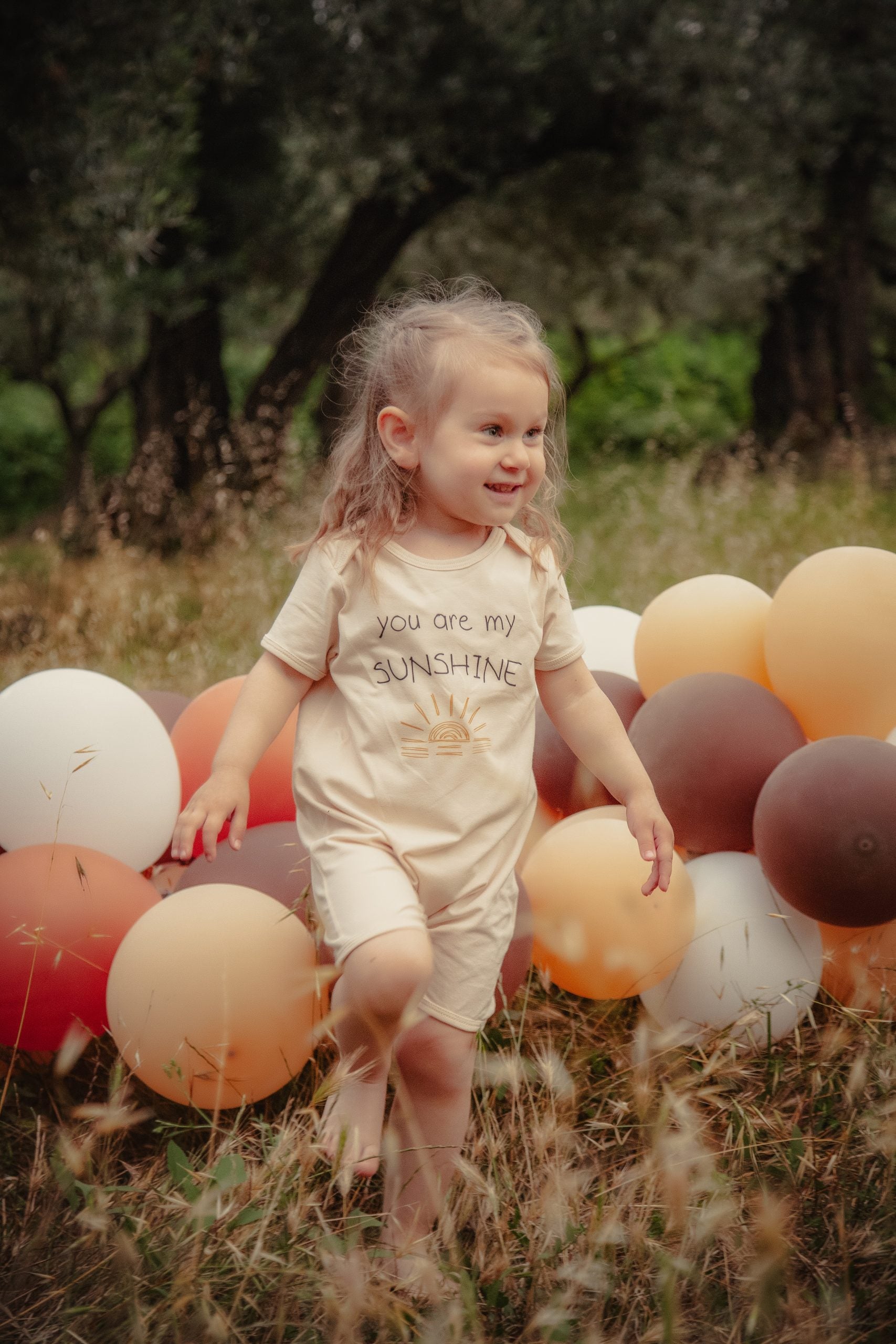 Beige Color 2 Pieces Set Summer Short Overall - Blzandco