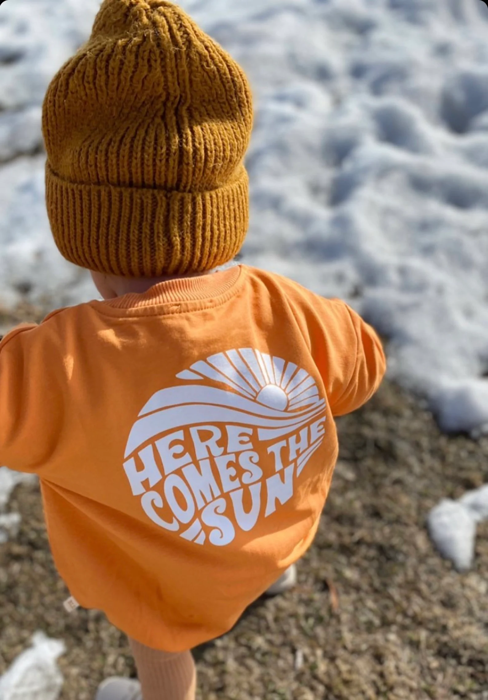 Orange ‘Sun’ Romper - Blzandco