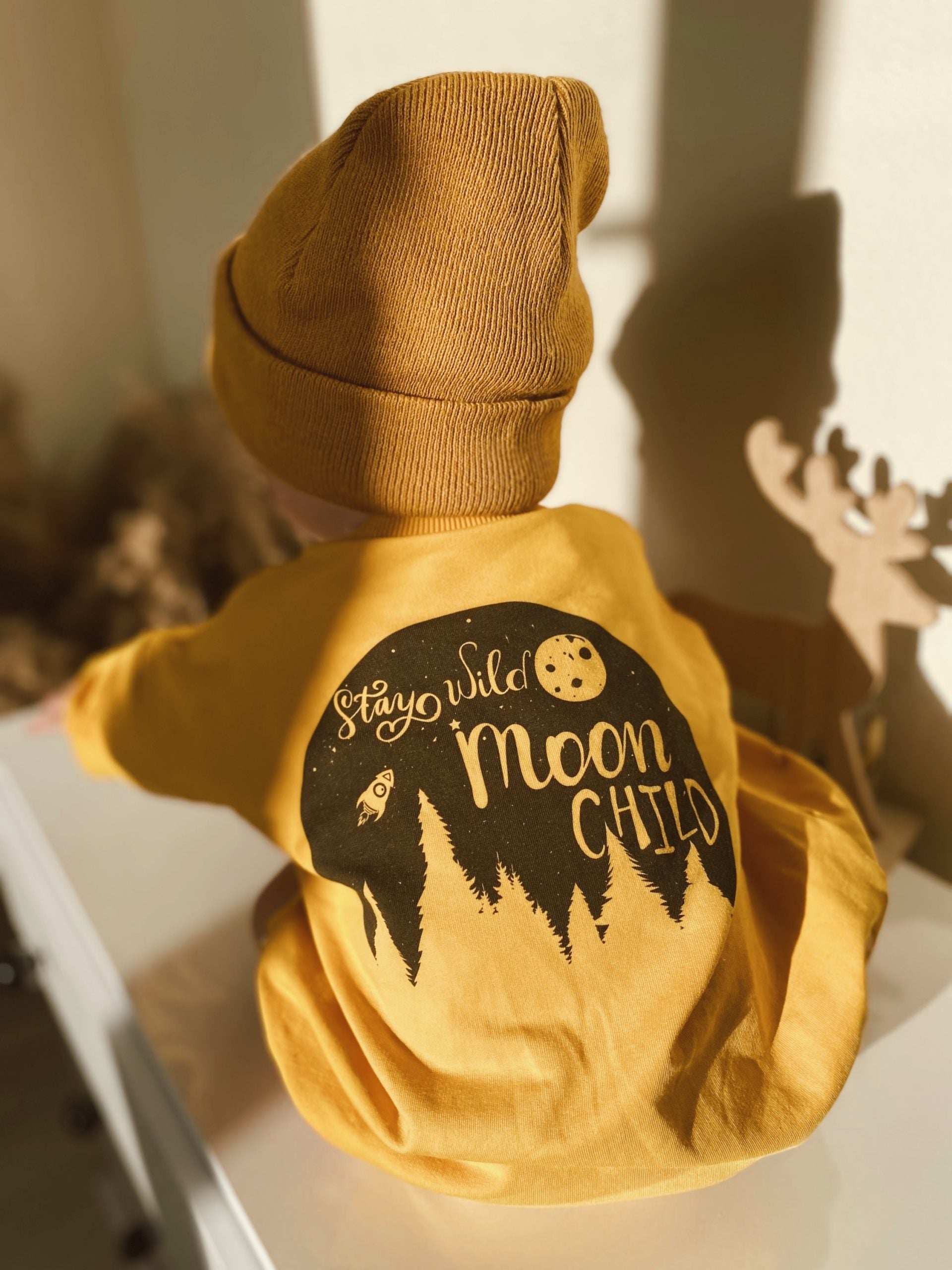 Yellow Moon Child Romper - Blzandco