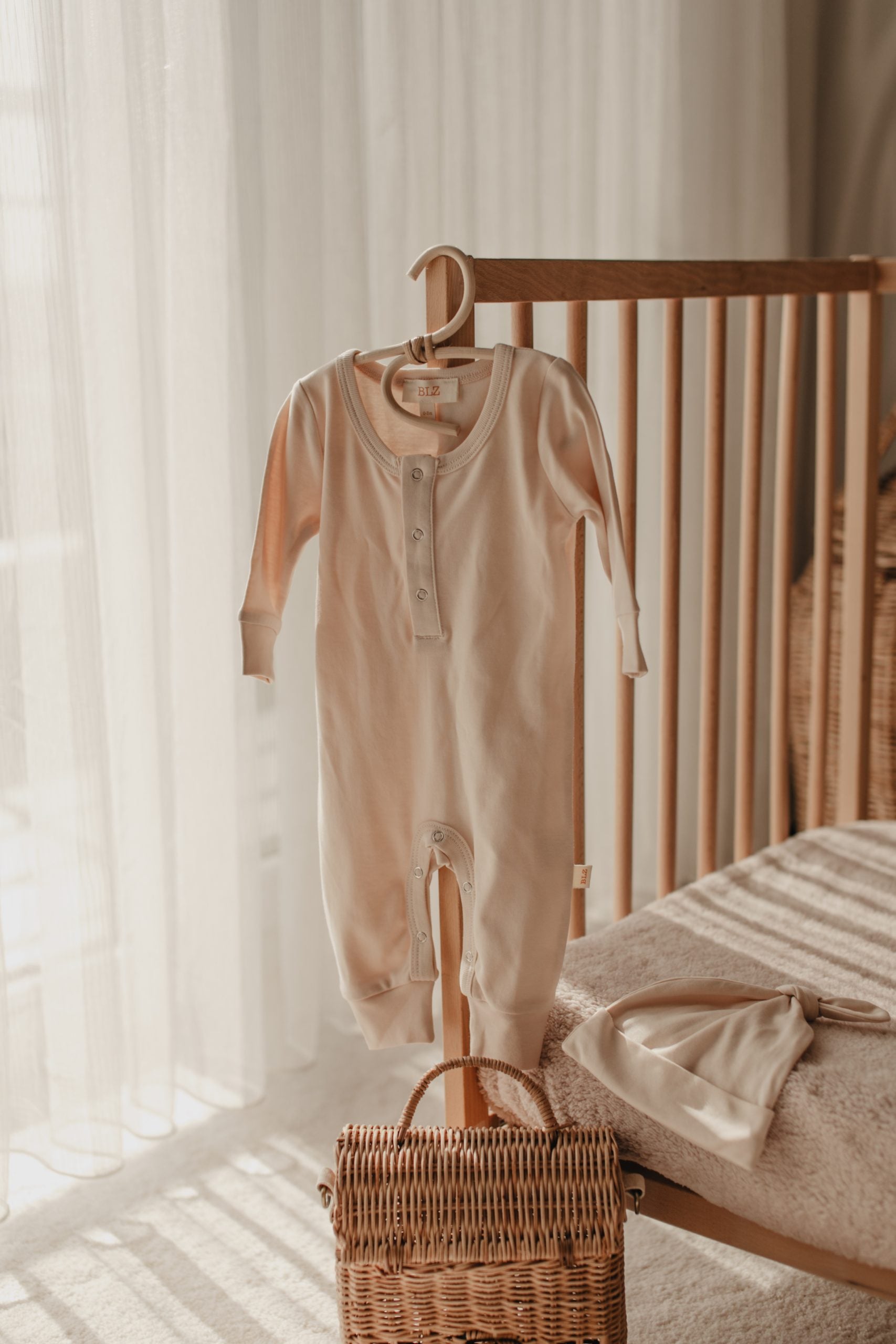 Beige Jumpsuit and Hat - Blzandco