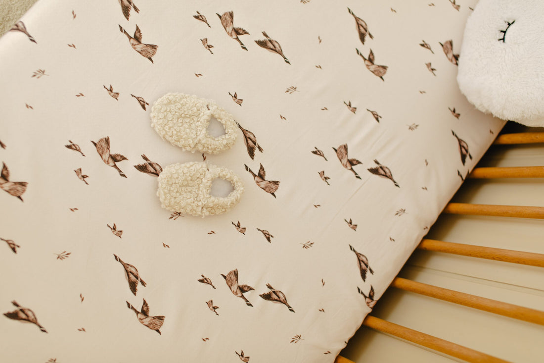 Wild Goose Crib Sheet - Blzandco