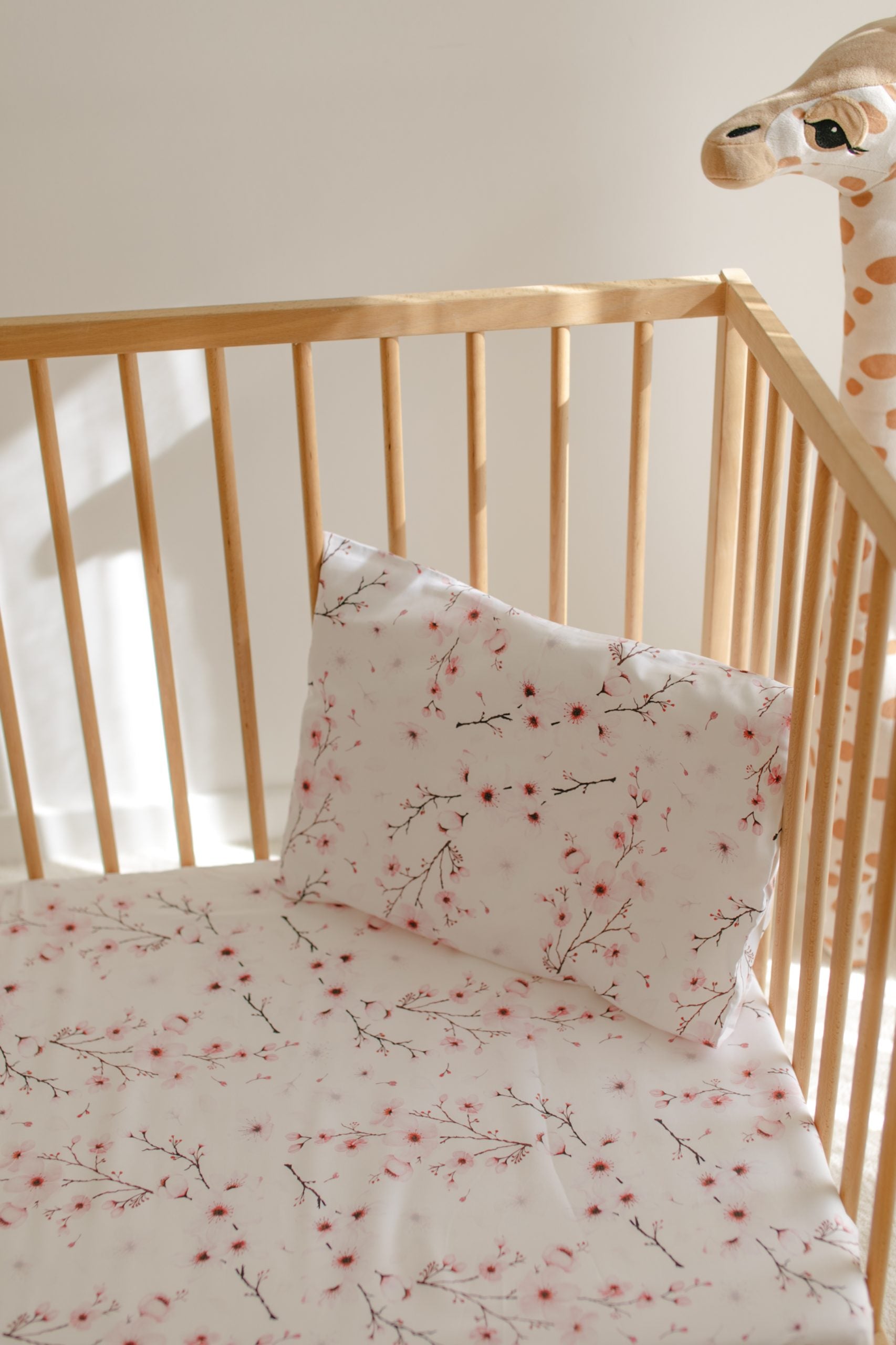 Cherry Blossom Crib Sheet - Blzandco