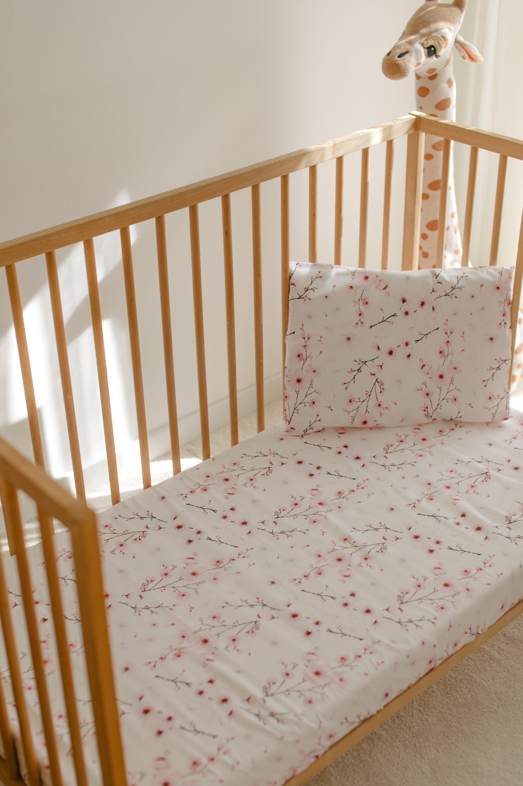 Cherry Blossom Crib Sheet - Blzandco