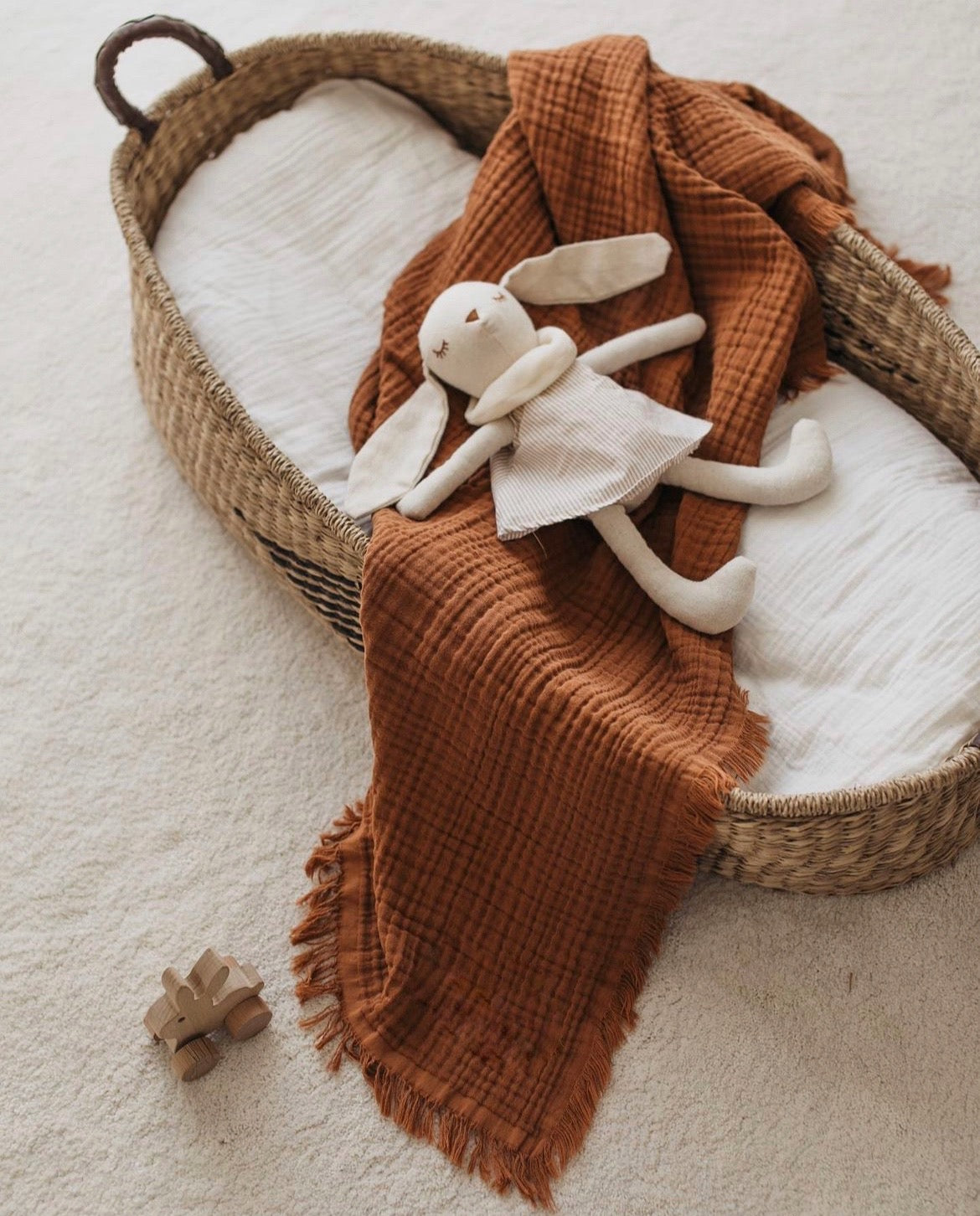 Brown Muslin Blanket