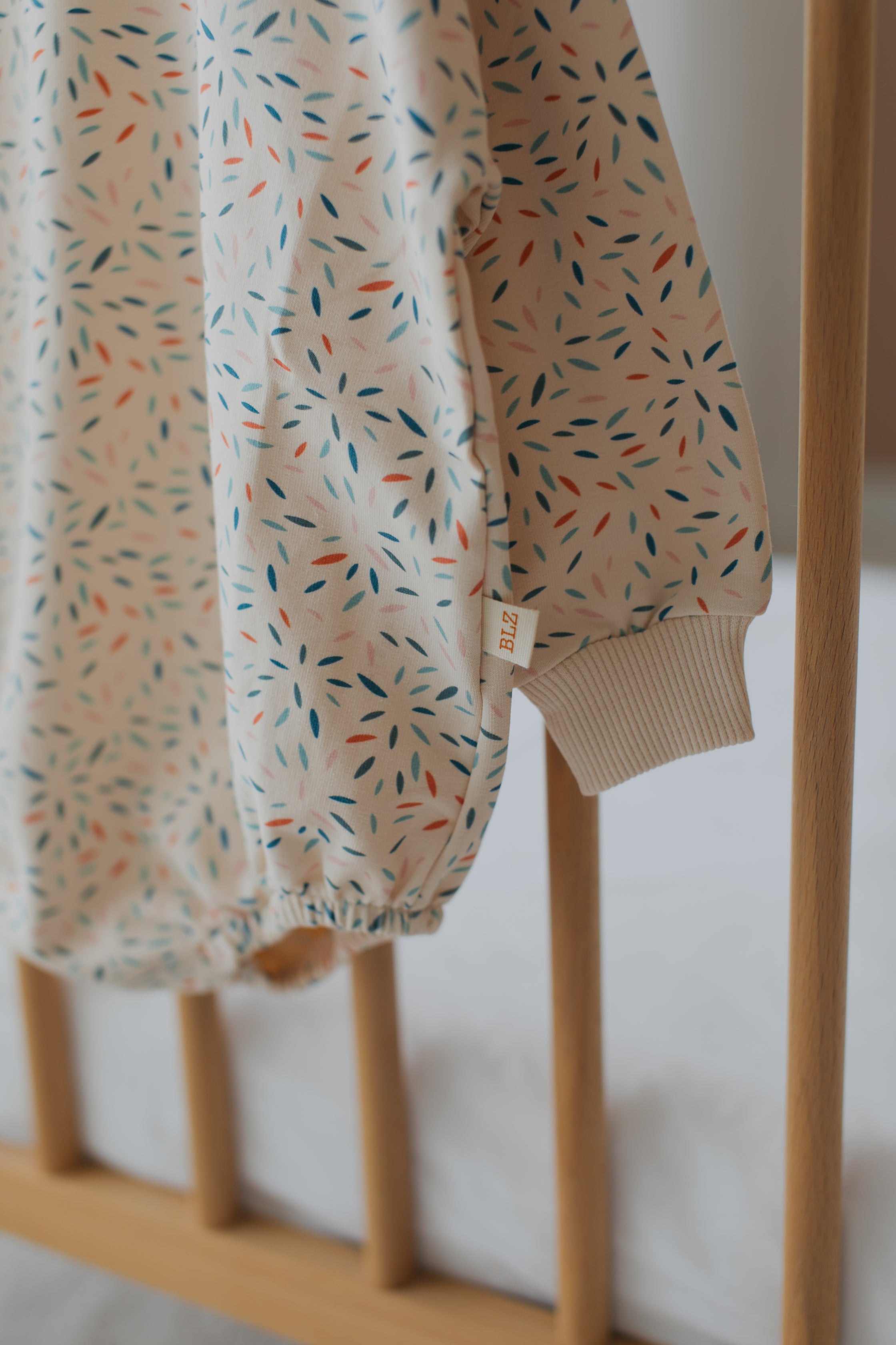 Pastel Beige Oversized Cotton Romper
