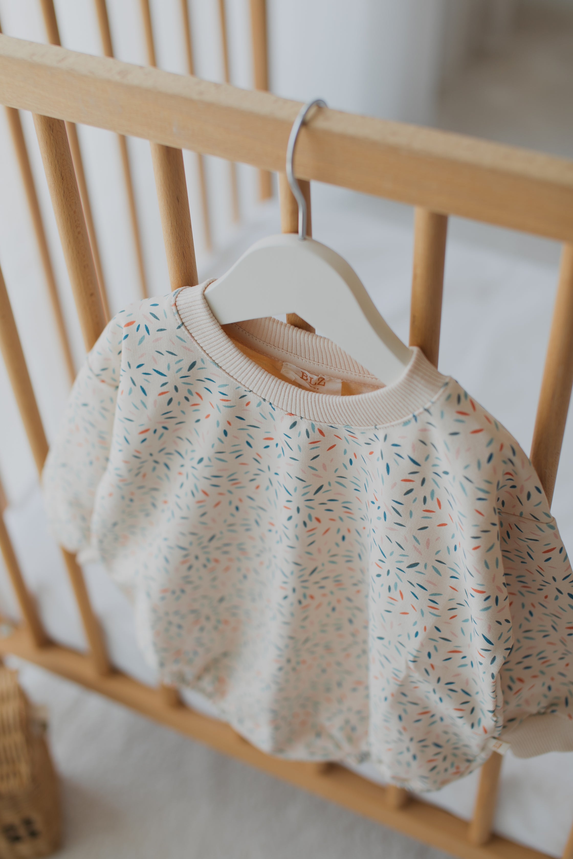 Pastel Beige Oversized Cotton Romper