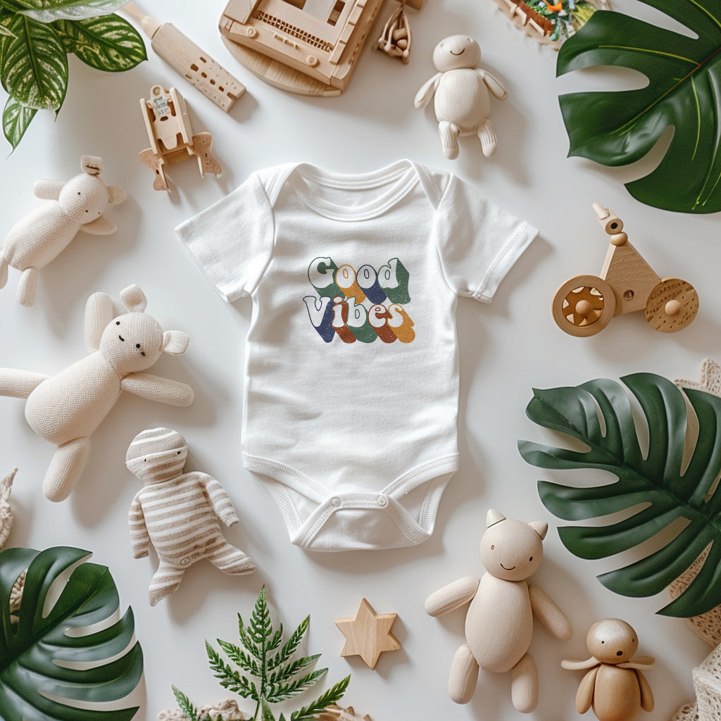 "Good Vibes" Baby Bodysuit