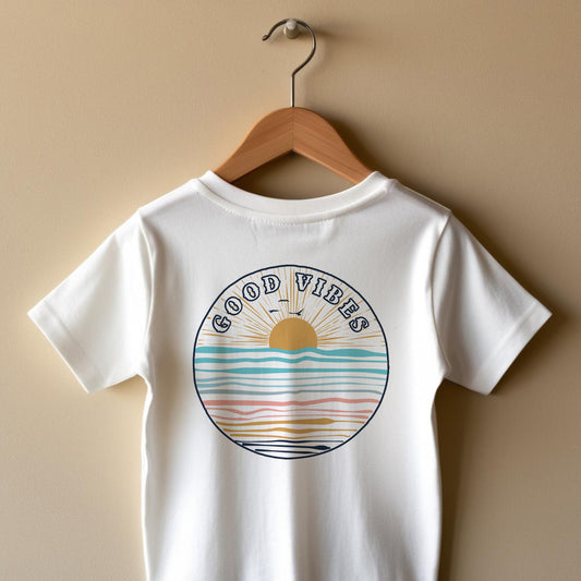 Good Vibes Sun Kids Tshirt