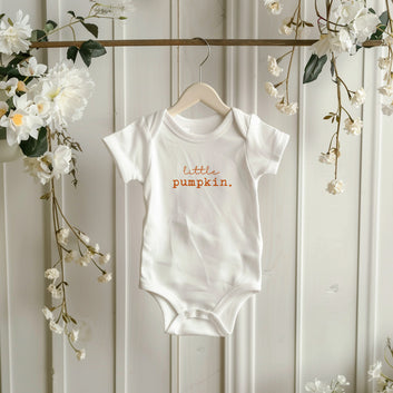 Little Pumpkin Baby Bodysuit