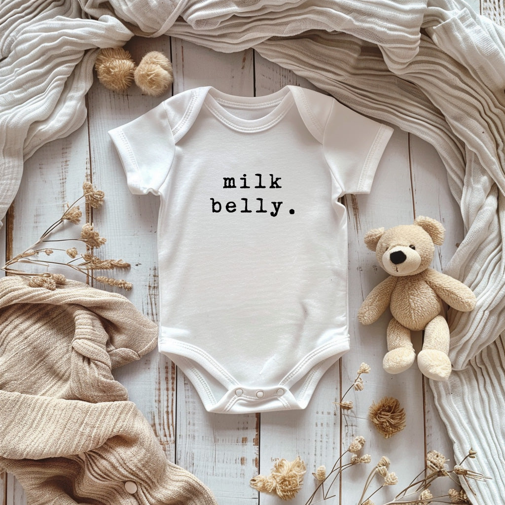 Milk Belly Baby Bodysuit