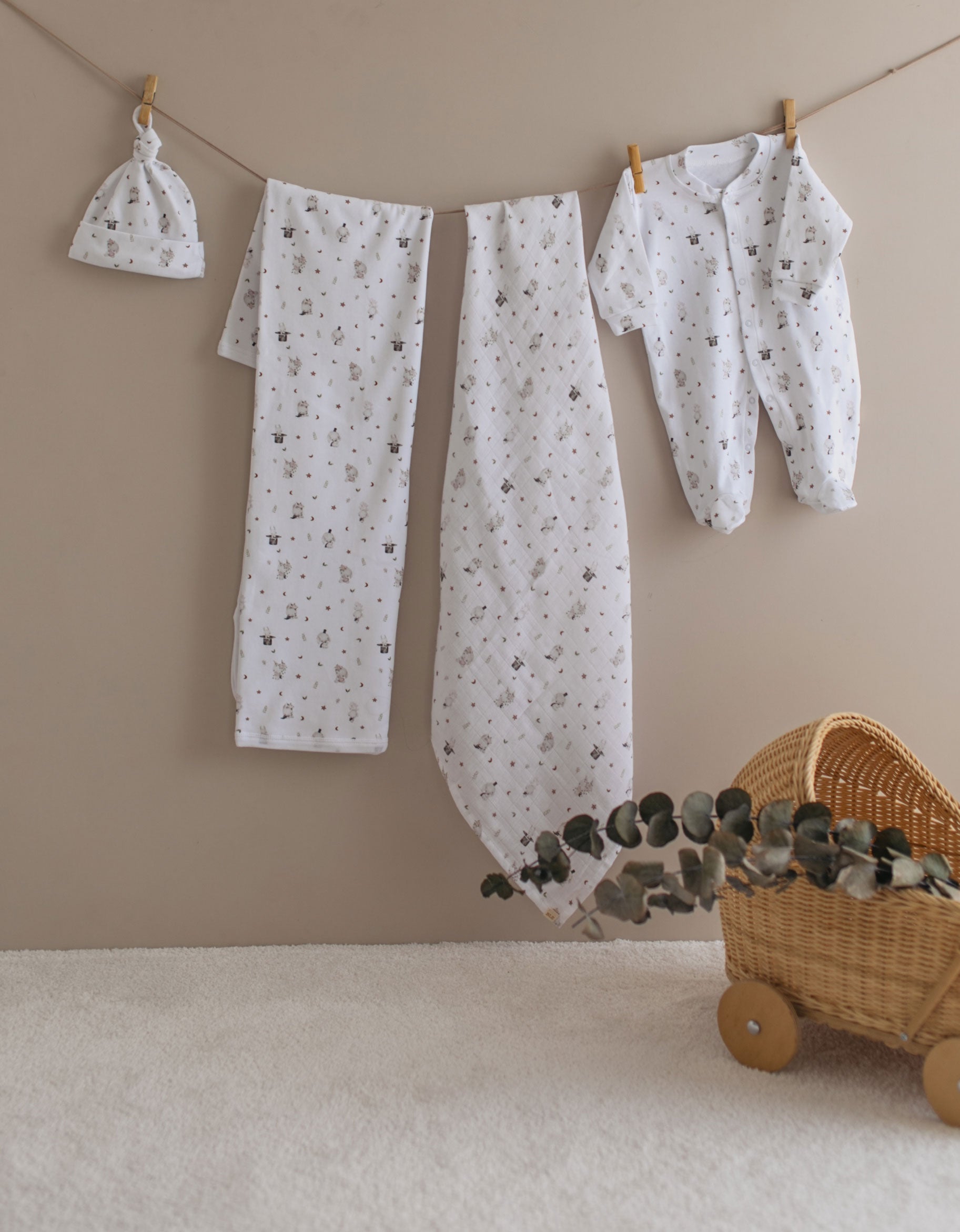 Mini Bunnies Newborn Hospital Gift Set