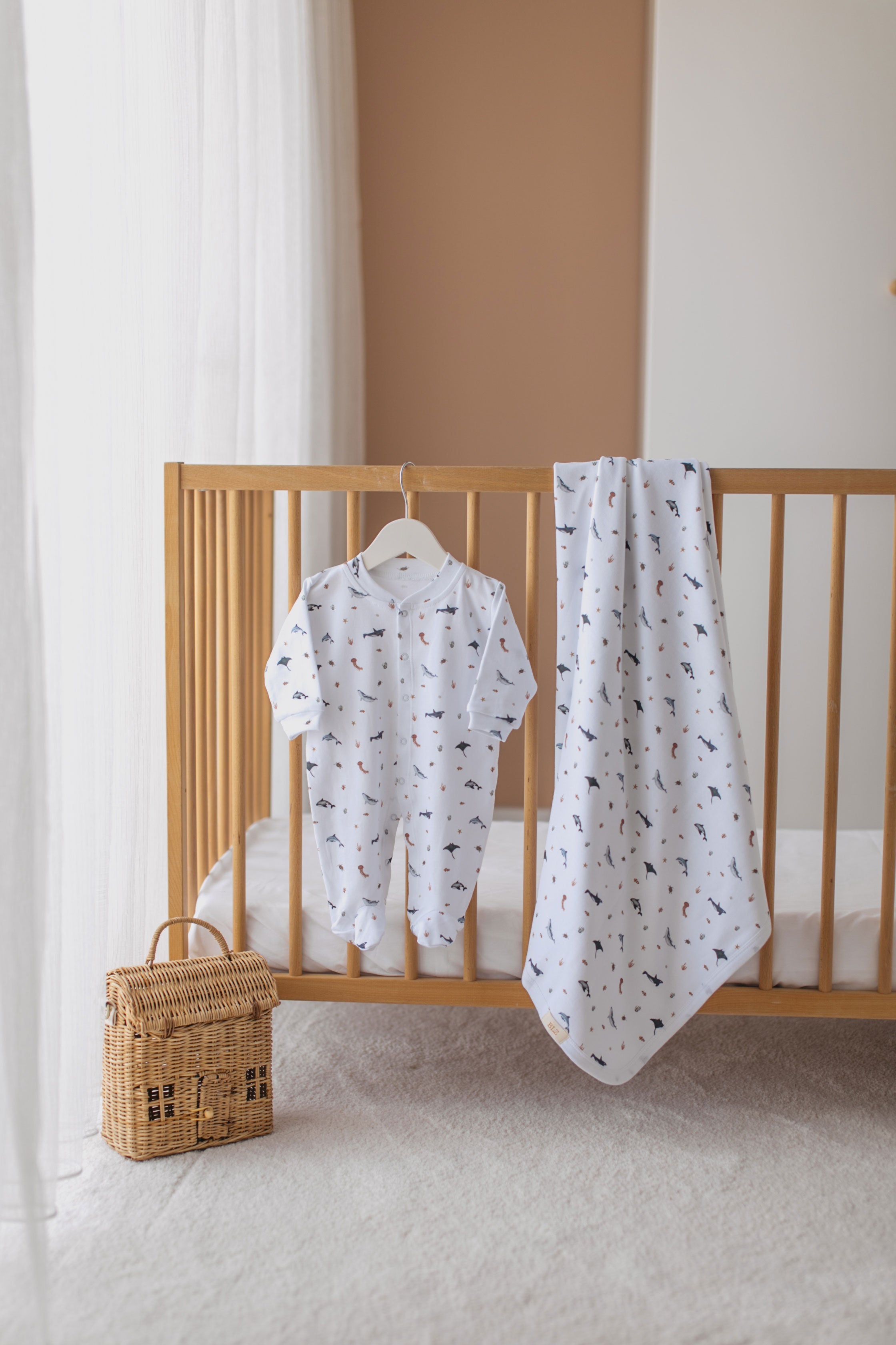 Ocean Newborn Hospital Gift Set