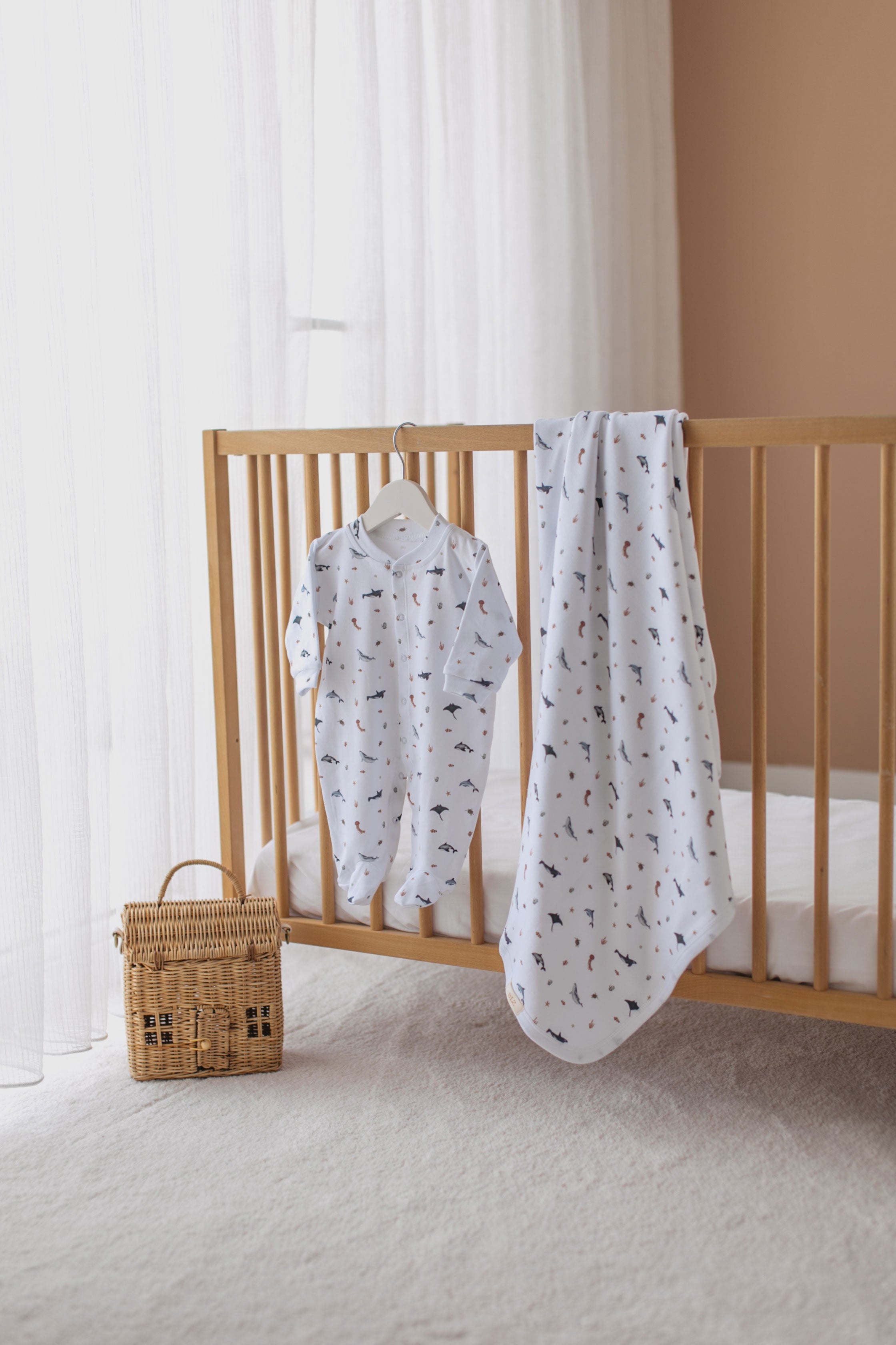 Ocean Newborn Hospital Gift Set