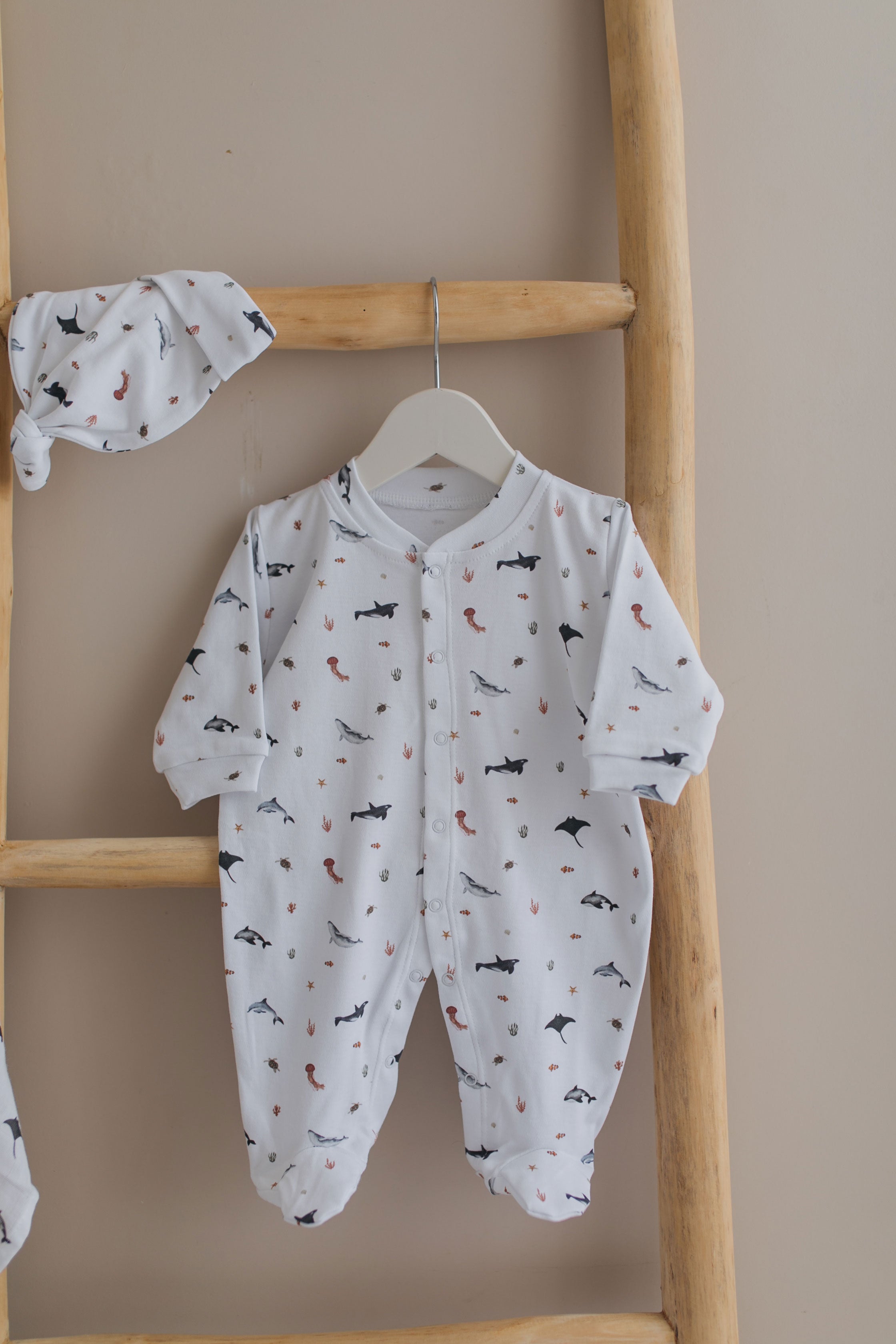 Ocean Newborn Hospital Gift Set