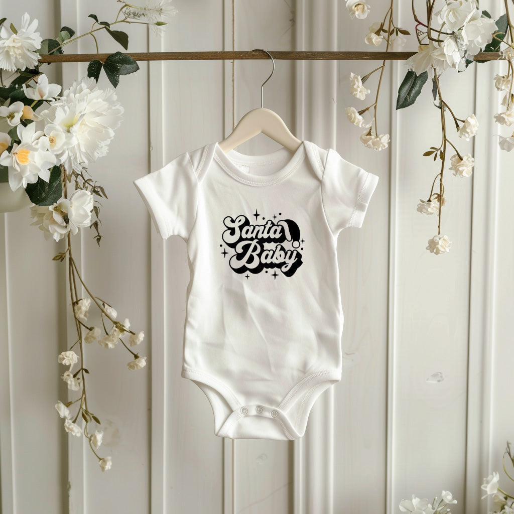 Santa Baby Baby Bodysuit