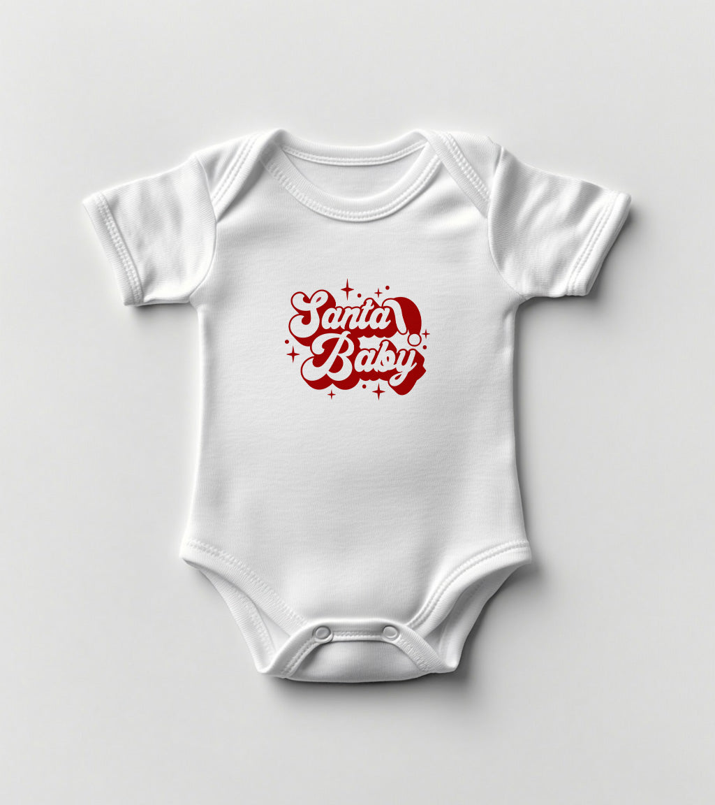 Santa Baby Baby Bodysuit