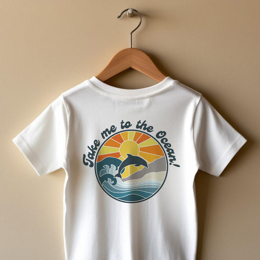 Take Me To The Ocean Kids Tshirt