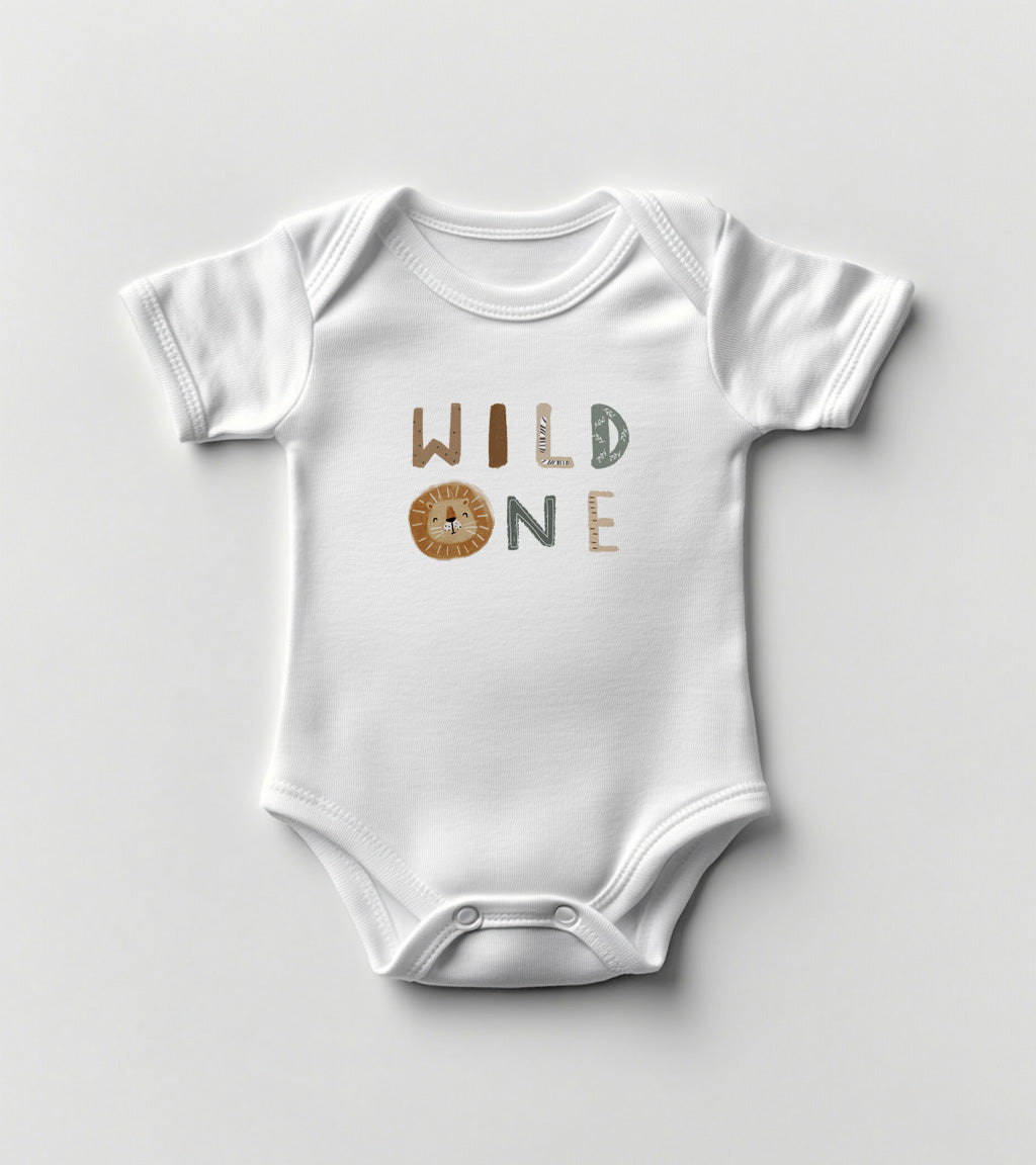 Wild One Baby Bodysuit