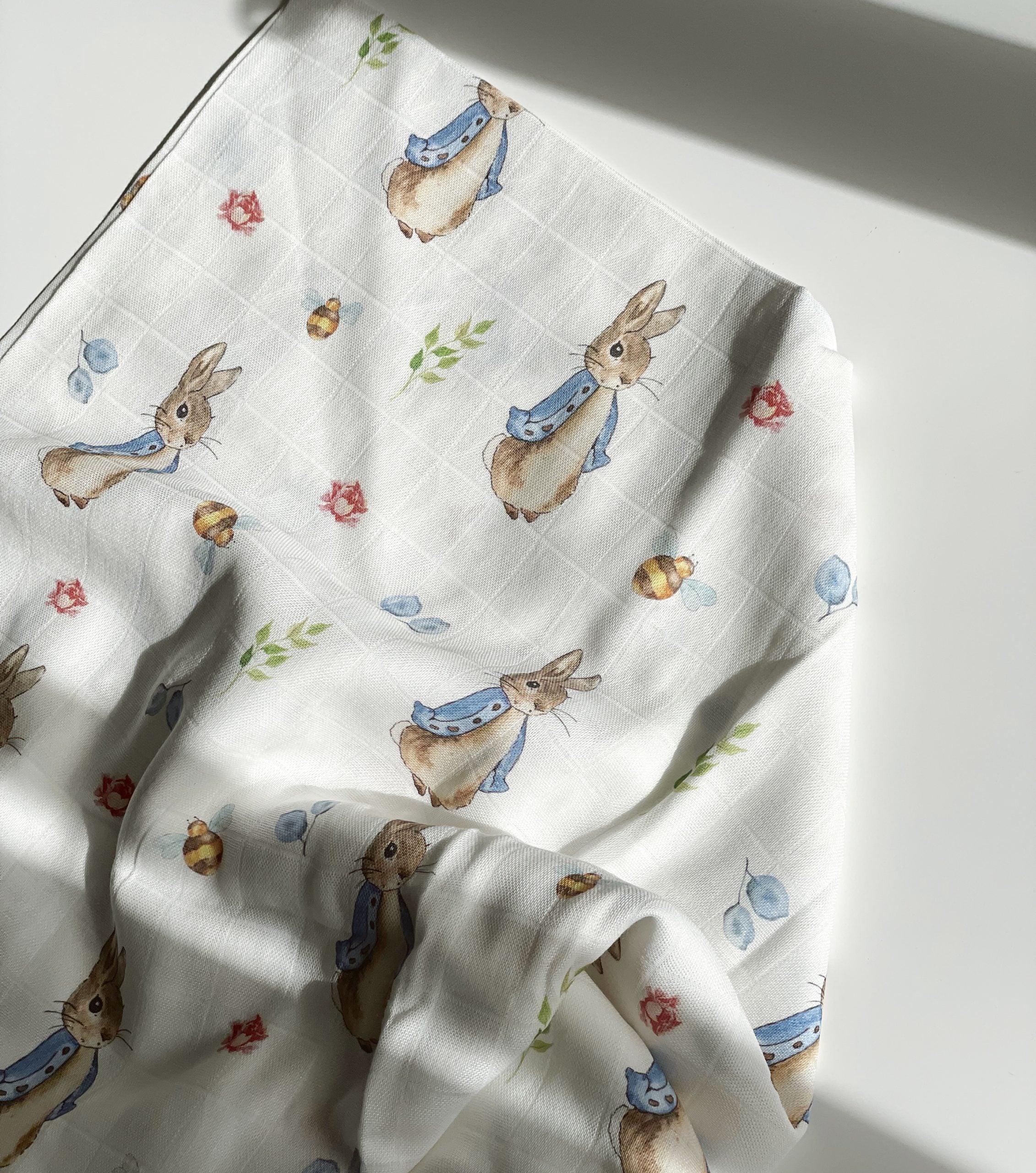 Peter Rabbit Muslin Swaddle - Blzandco