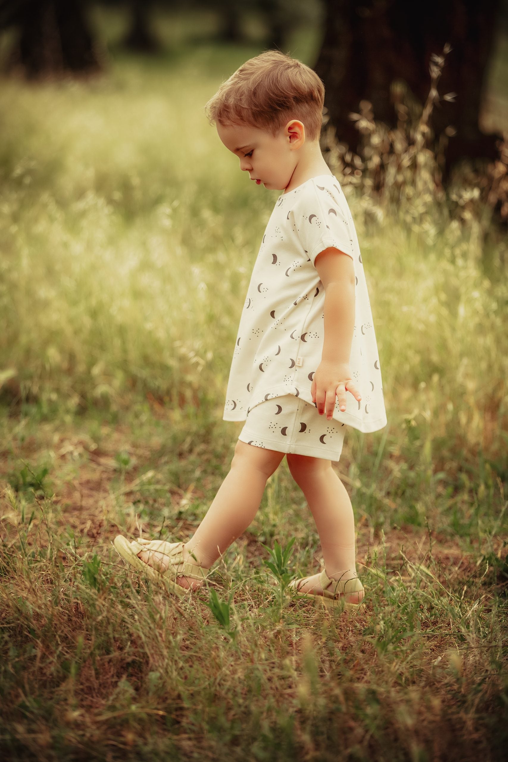 Moon Design Tee & Short Set - Blzandco
