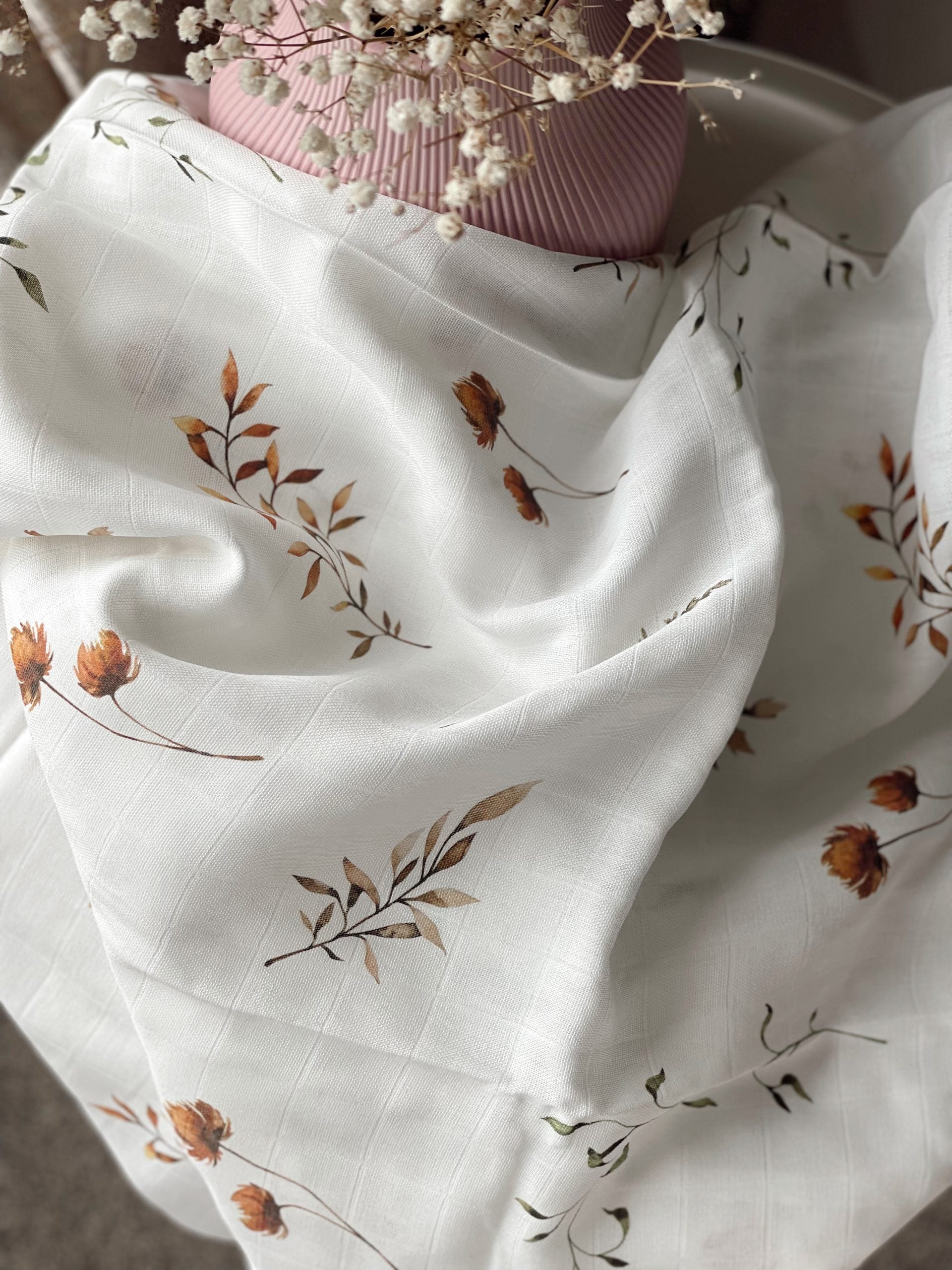 Spring Flowers Muslin Swaddle - Blzandco