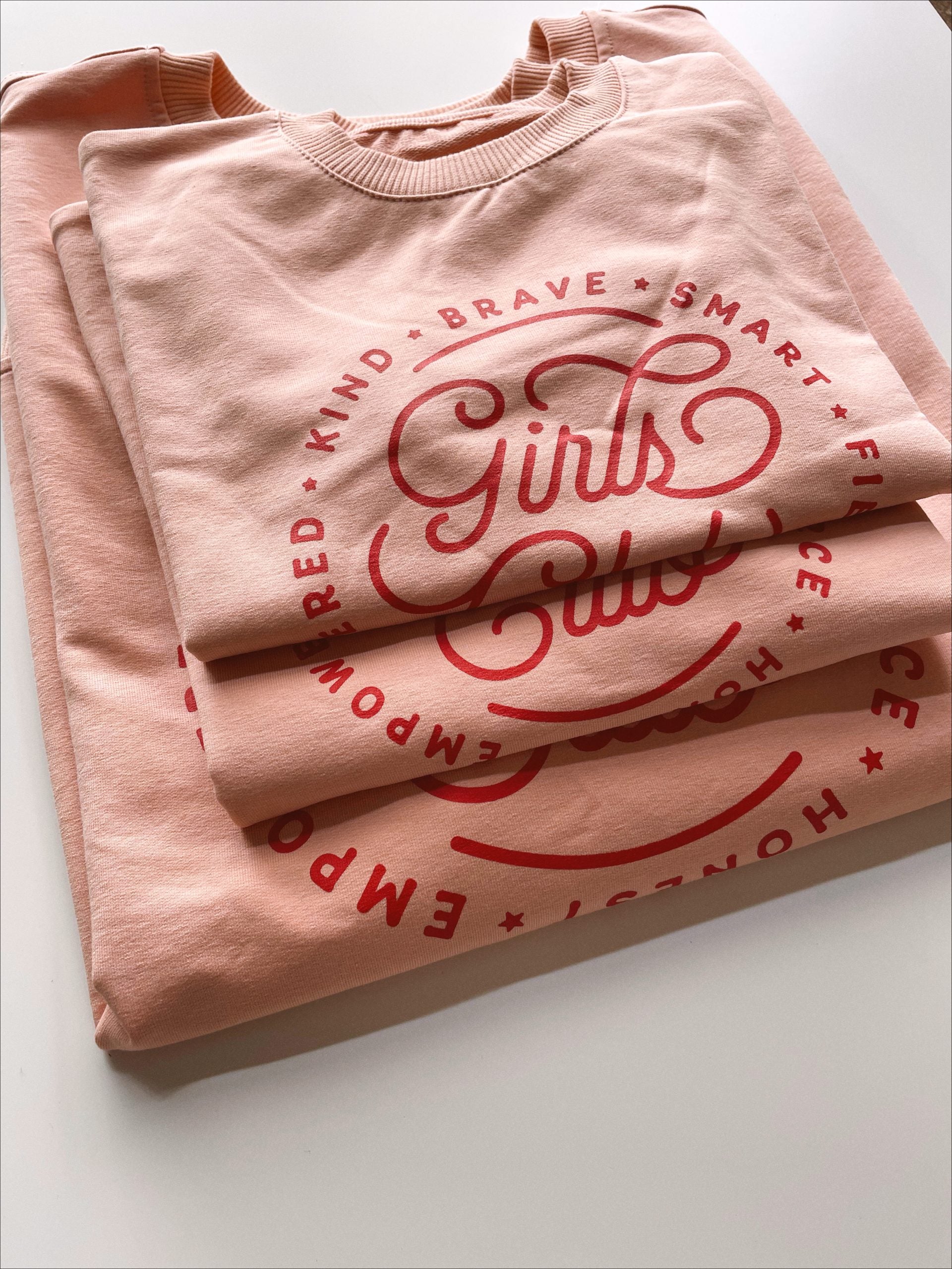 Pink ‘Girls Club’ Printed Romper - Blzandco