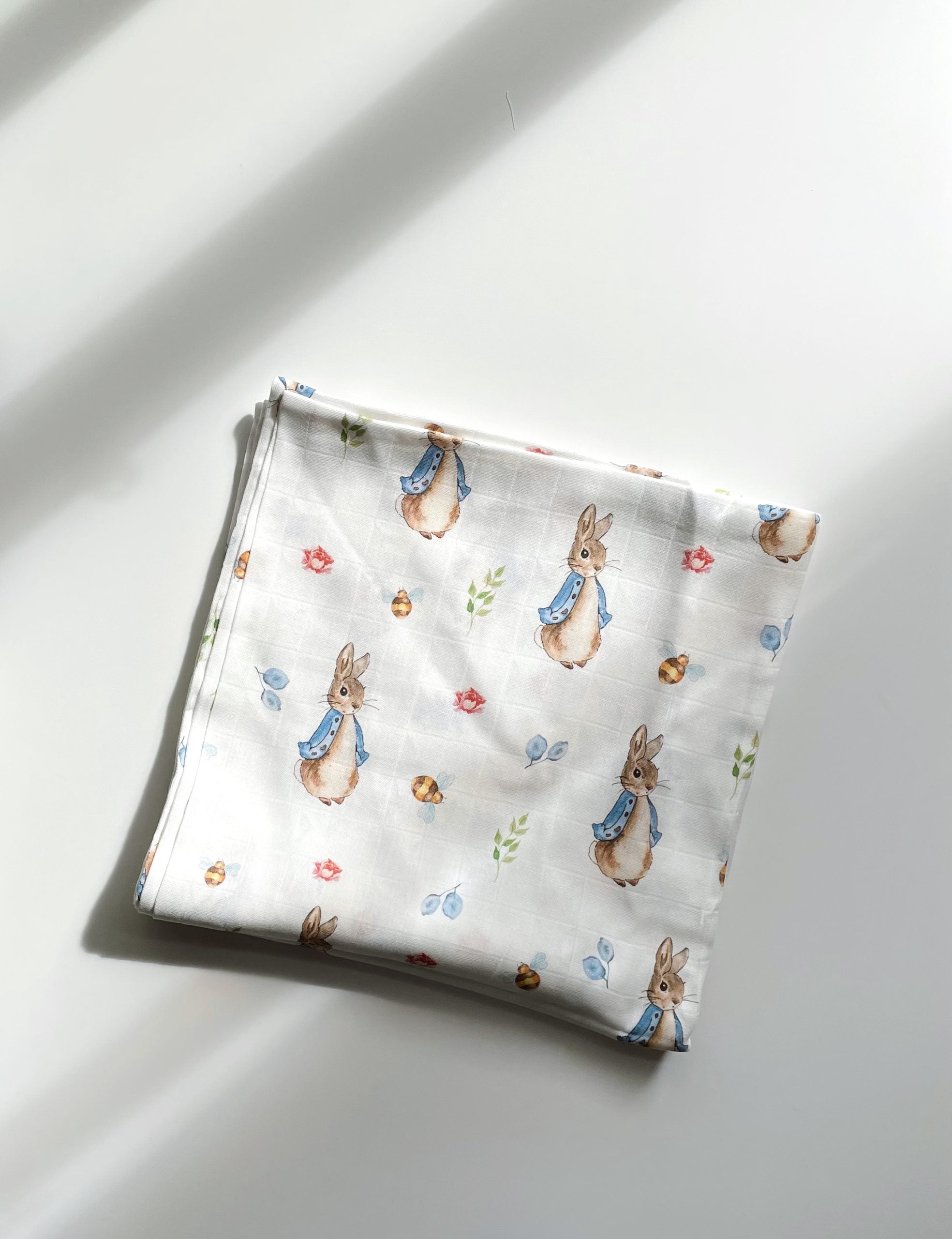 Peter Rabbit Muslin Swaddle - Blzandco