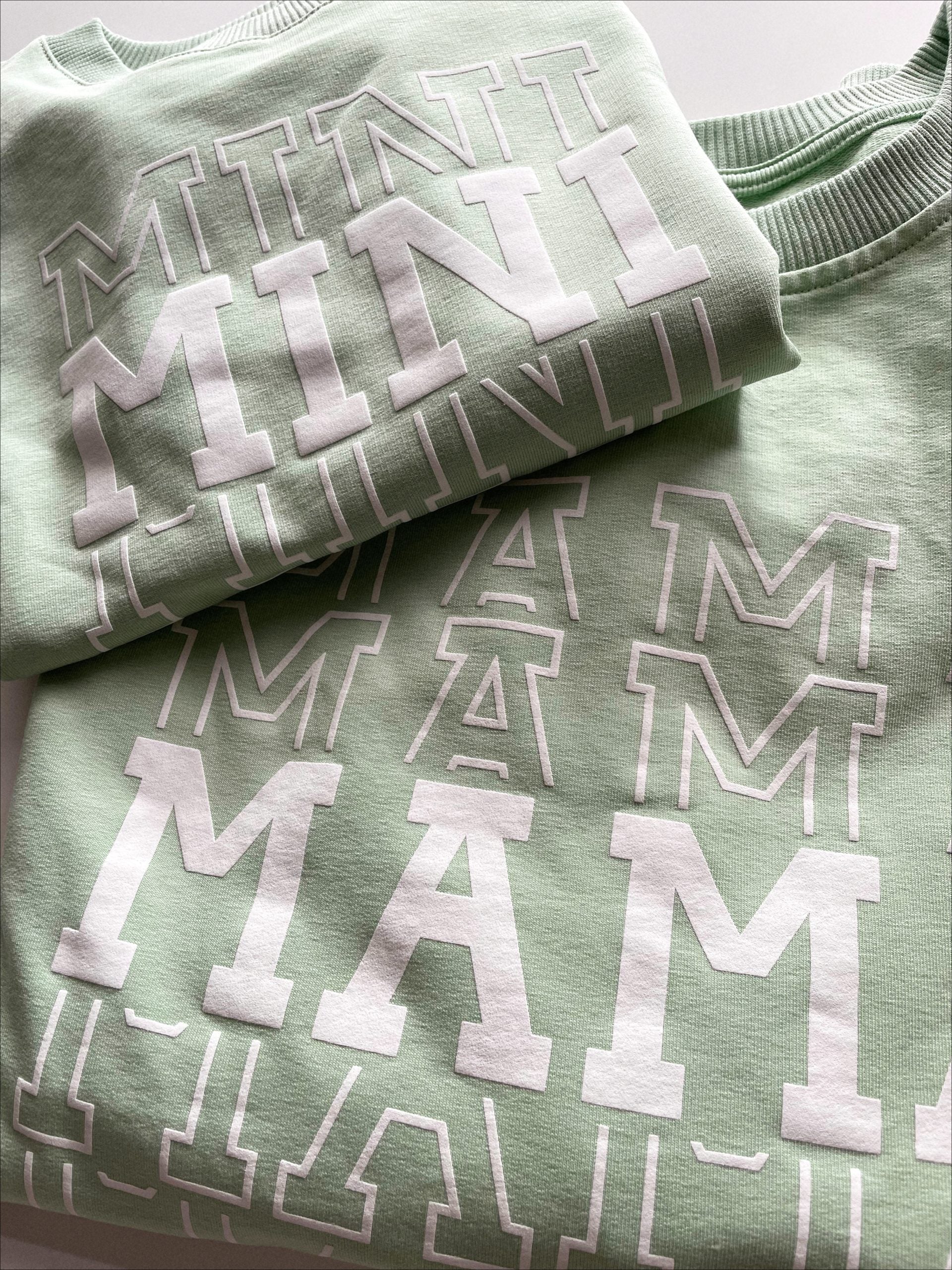 Green Mama Printed Mom Sweatshirt - Blzandco