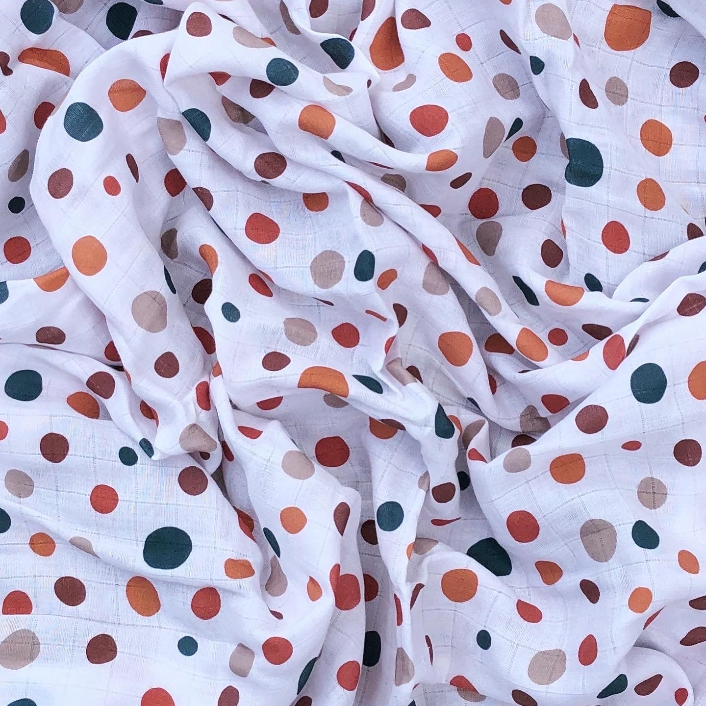 Colorful Dots Muslin Swaddle - Blzandco